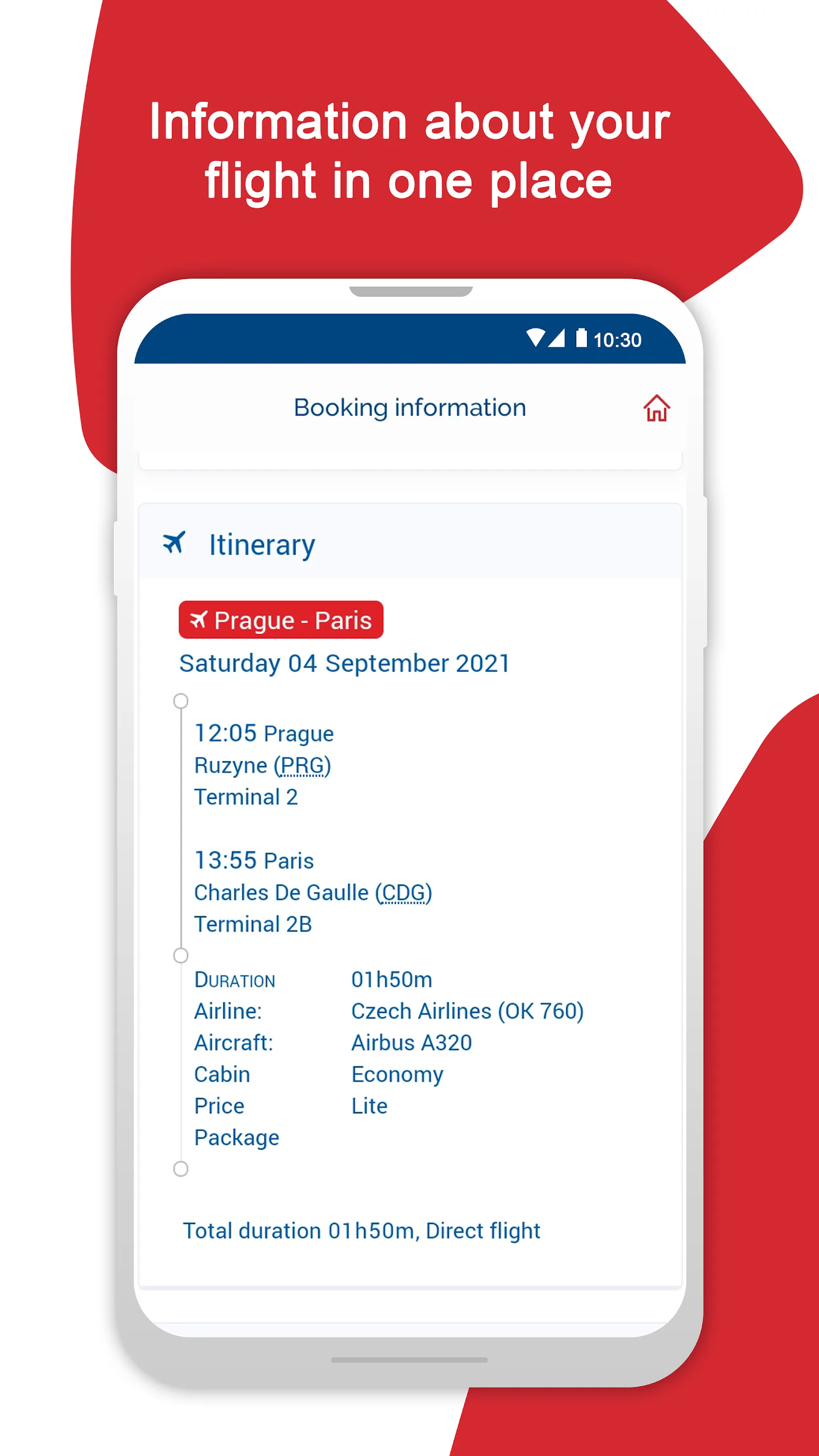 Czech Airlines | Indus Appstore | Screenshot