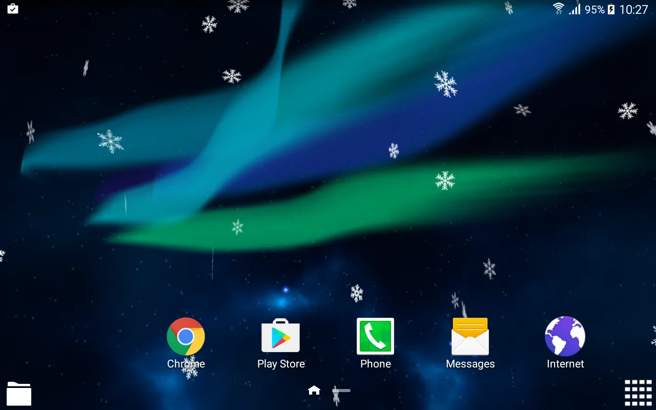 3D Northern Lights Wallpaper | Indus Appstore | Screenshot