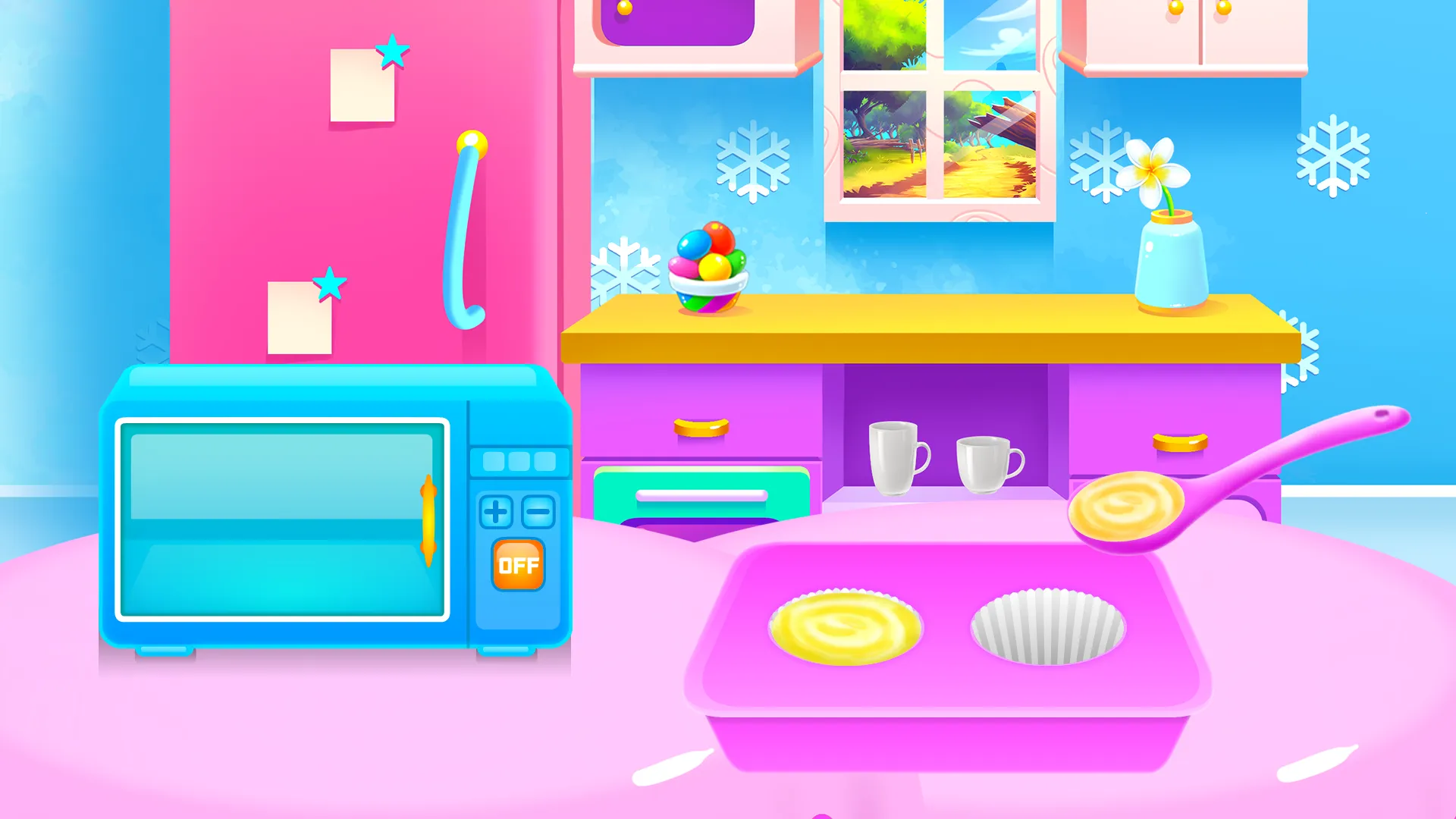 Colorful Muffins Cooking | Indus Appstore | Screenshot