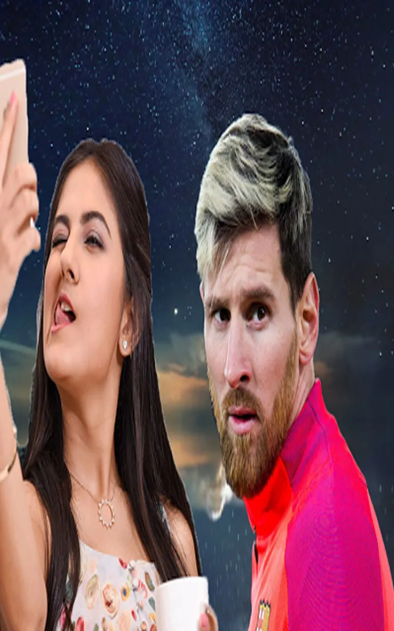 Selfie With Lionel Messi | Indus Appstore | Screenshot