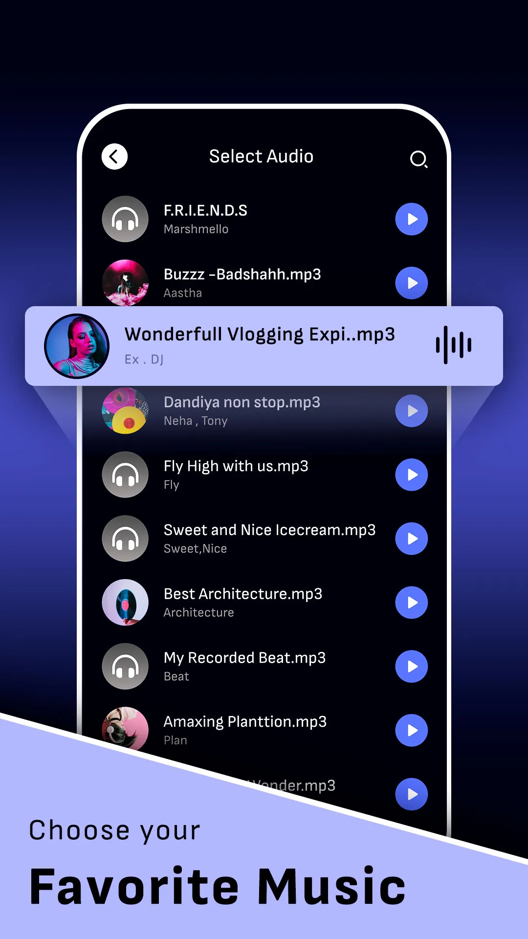 Add Music To Voice: Mix Melody | Indus Appstore | Screenshot