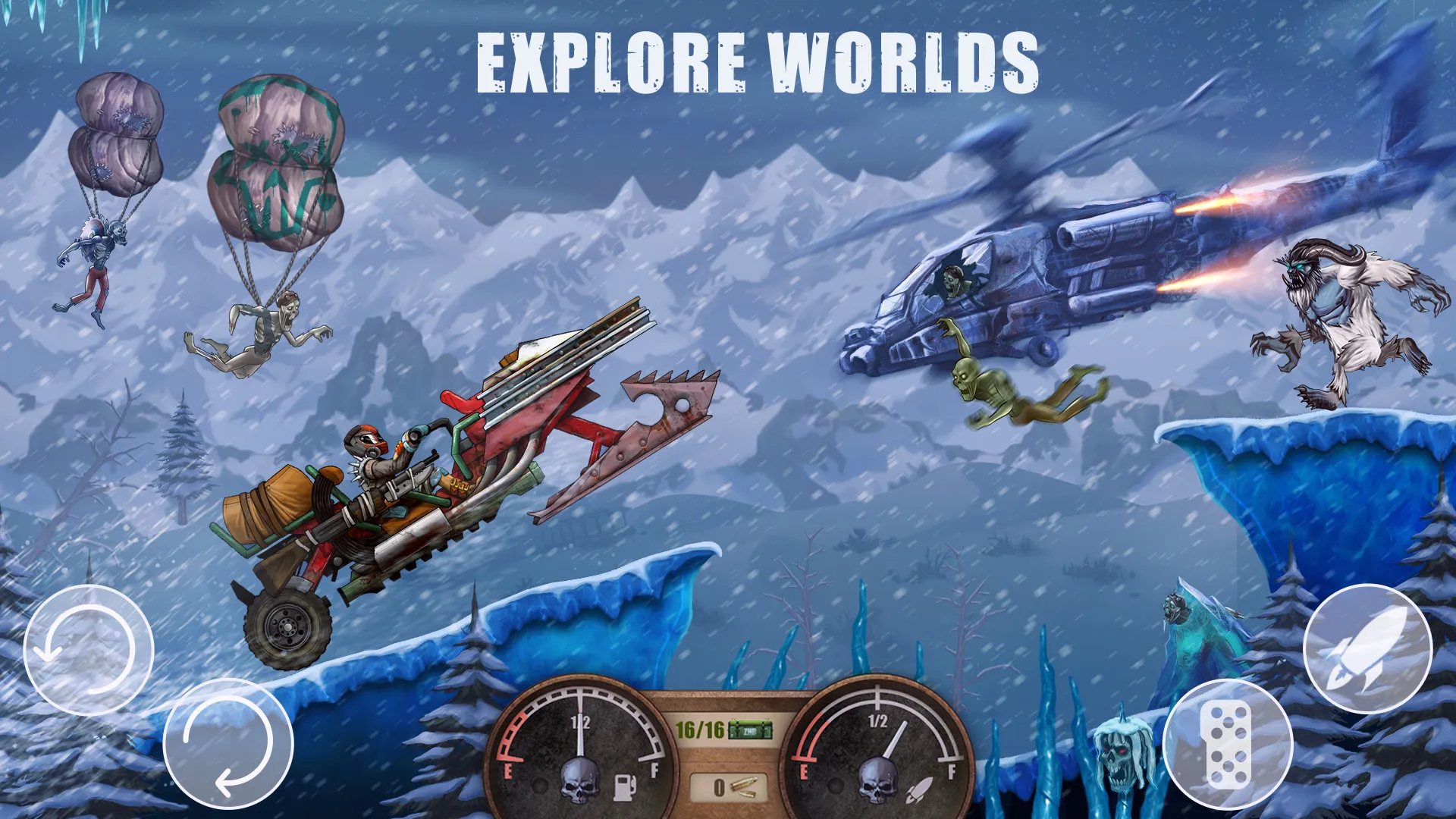 Dead Hill Racing: Zombie Climb | Indus Appstore | Screenshot