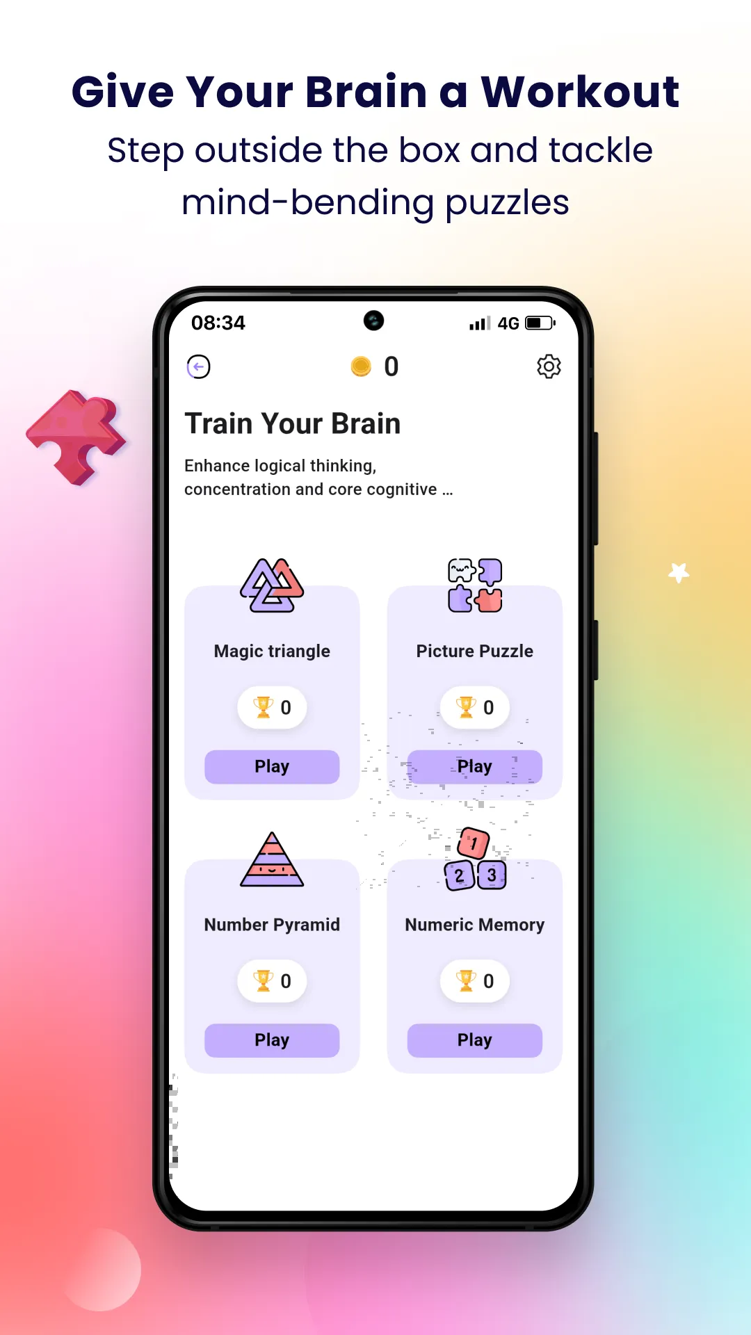 Fun With Math : Brain Exercise | Indus Appstore | Screenshot