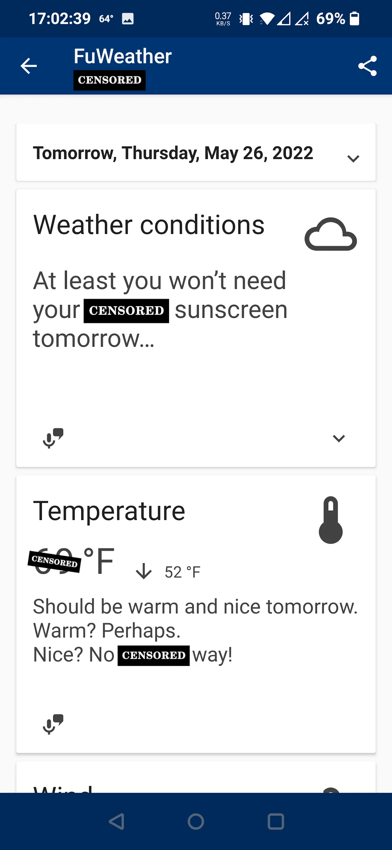 FuWeather | Indus Appstore | Screenshot