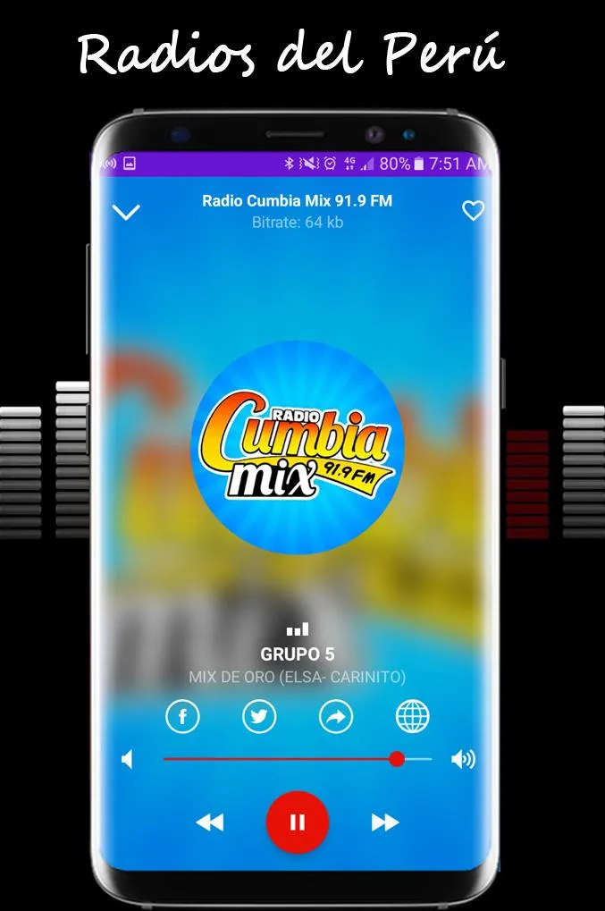 Radios del Peru en Vivo | Indus Appstore | Screenshot