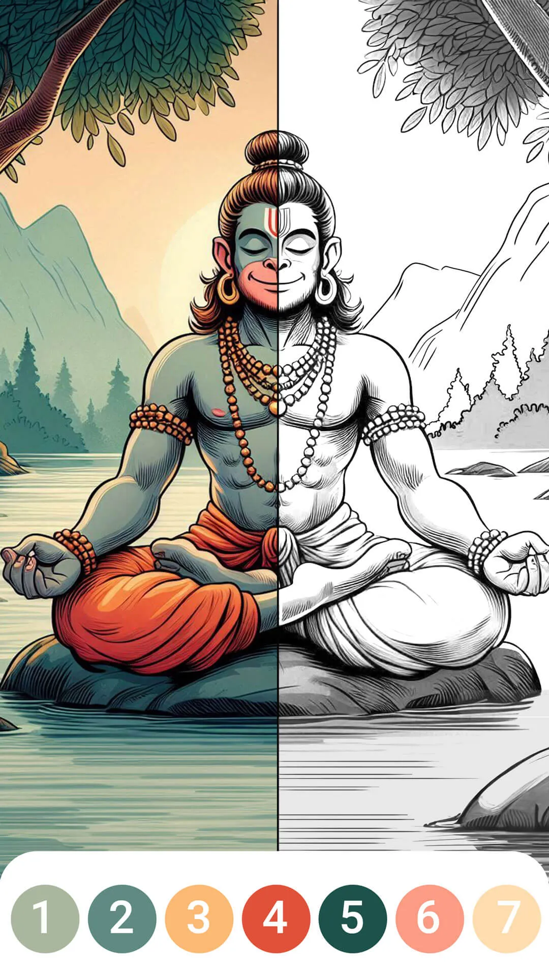 Colour Game: Gods & Stories | Indus Appstore | Screenshot