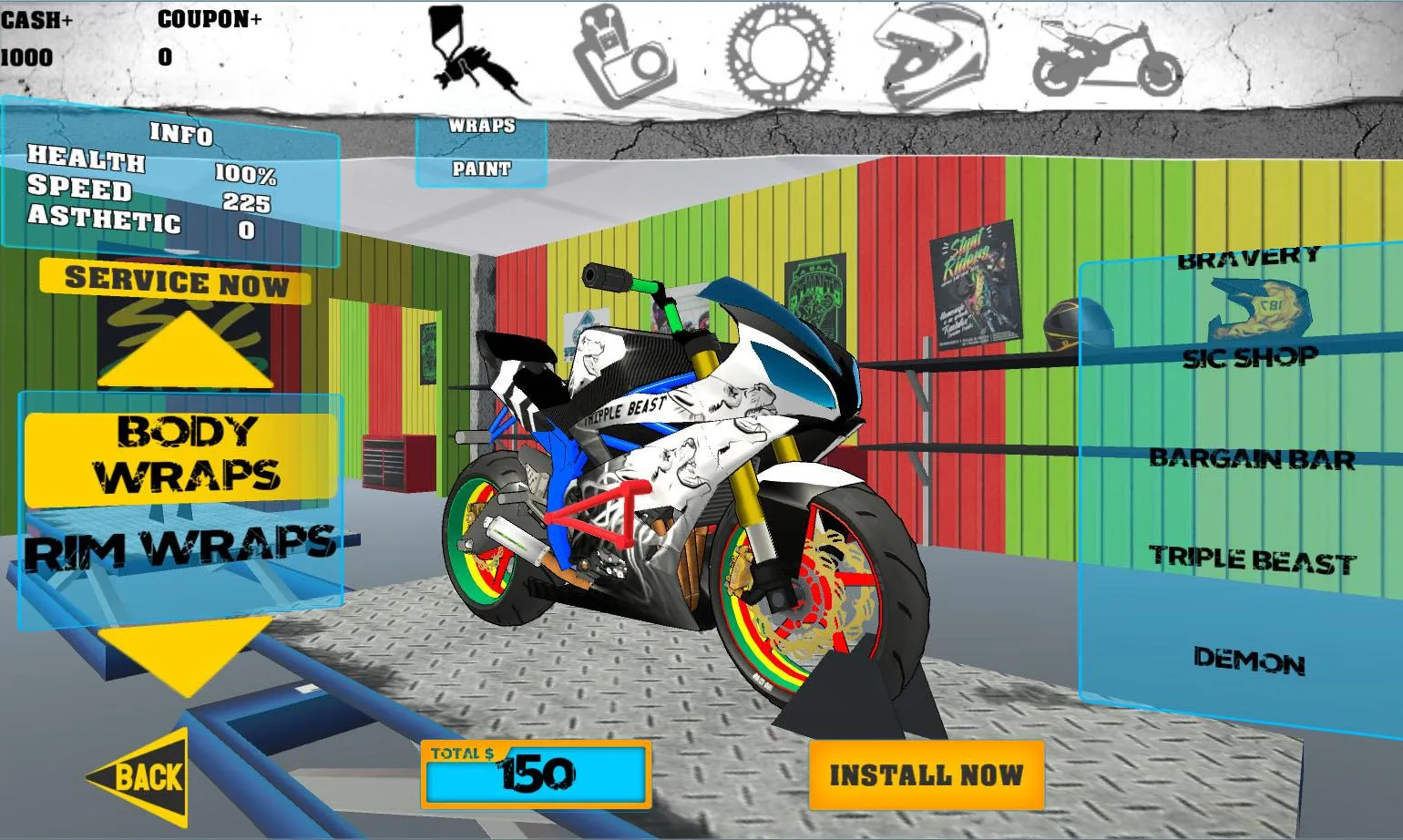 Stunt Bike Freestyle | Indus Appstore | Screenshot