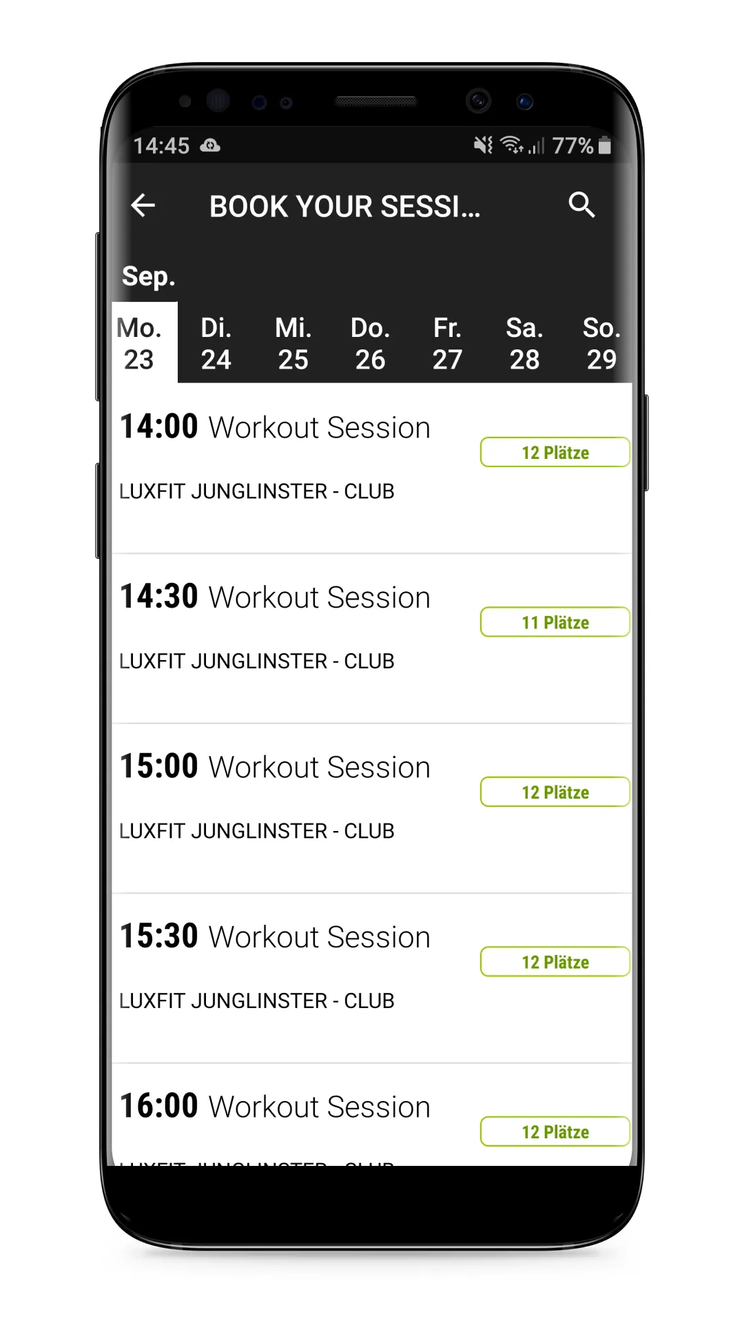 luxfit | Indus Appstore | Screenshot