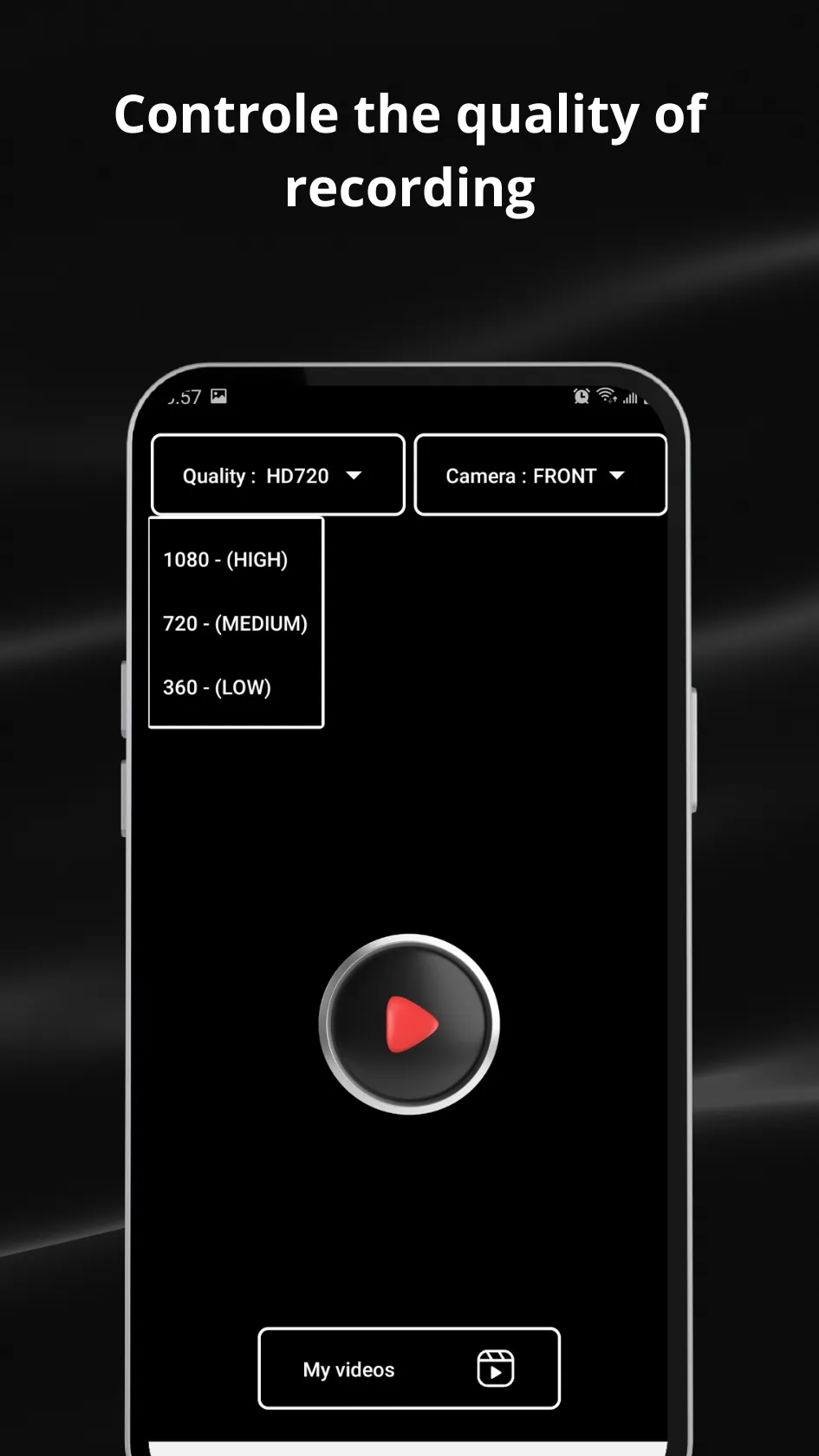 Aetos-Background cam Recorder- | Indus Appstore | Screenshot