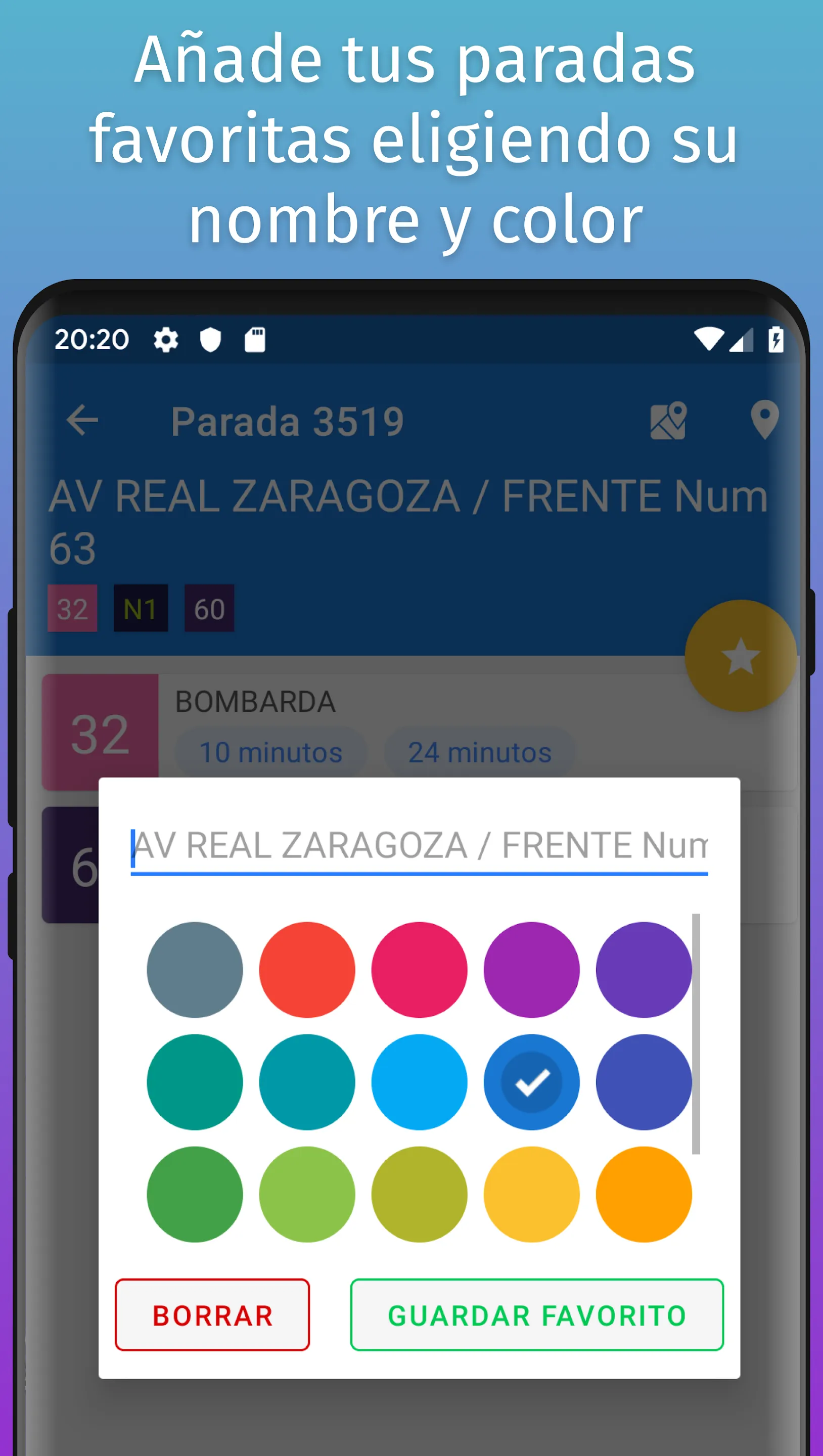 ZaragozaBus + Tranvía | Indus Appstore | Screenshot