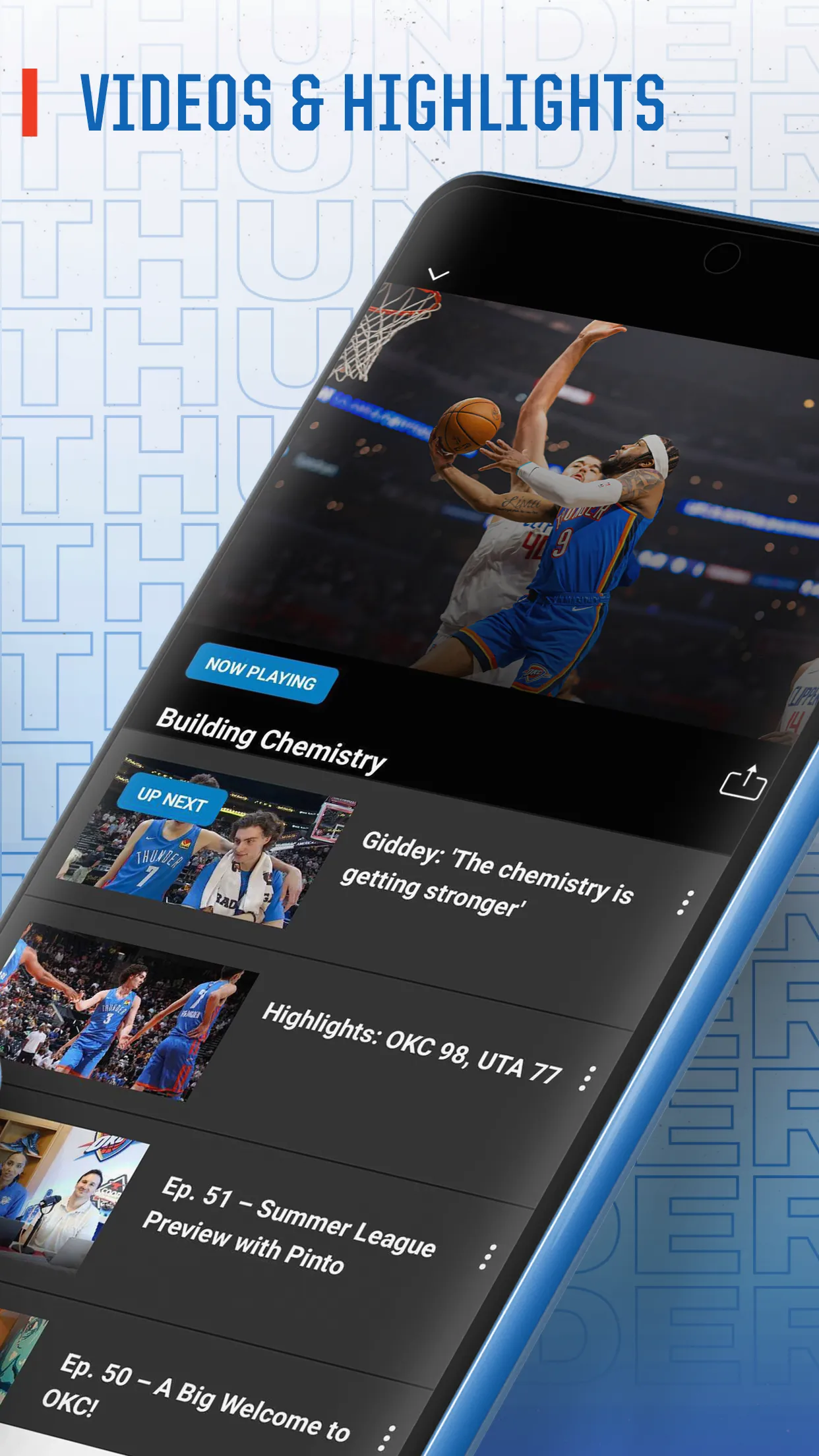 Oklahoma City Thunder | Indus Appstore | Screenshot