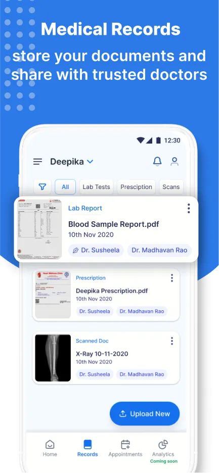 HealthPlix (for Patients) | Indus Appstore | Screenshot