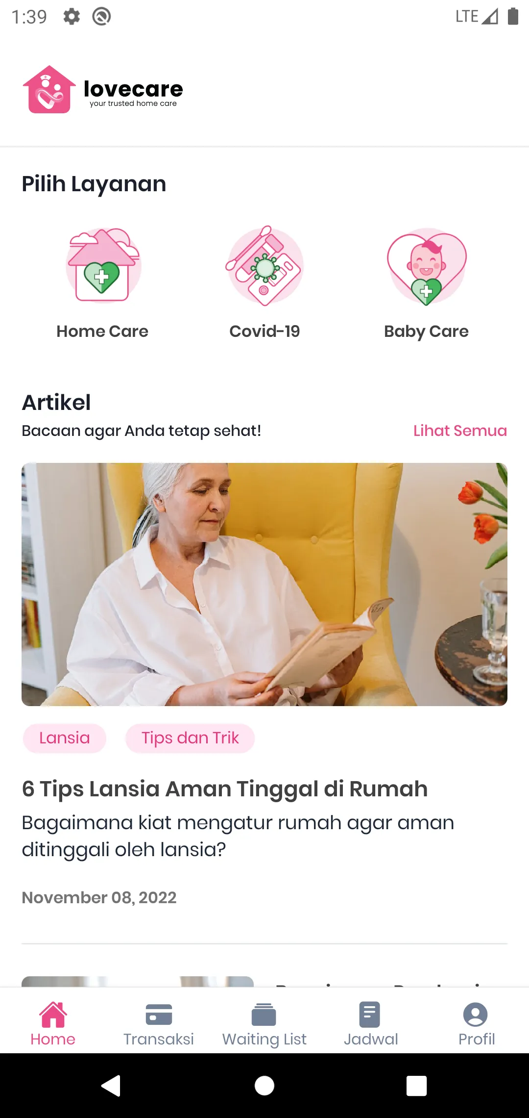 LoveCare | Indus Appstore | Screenshot