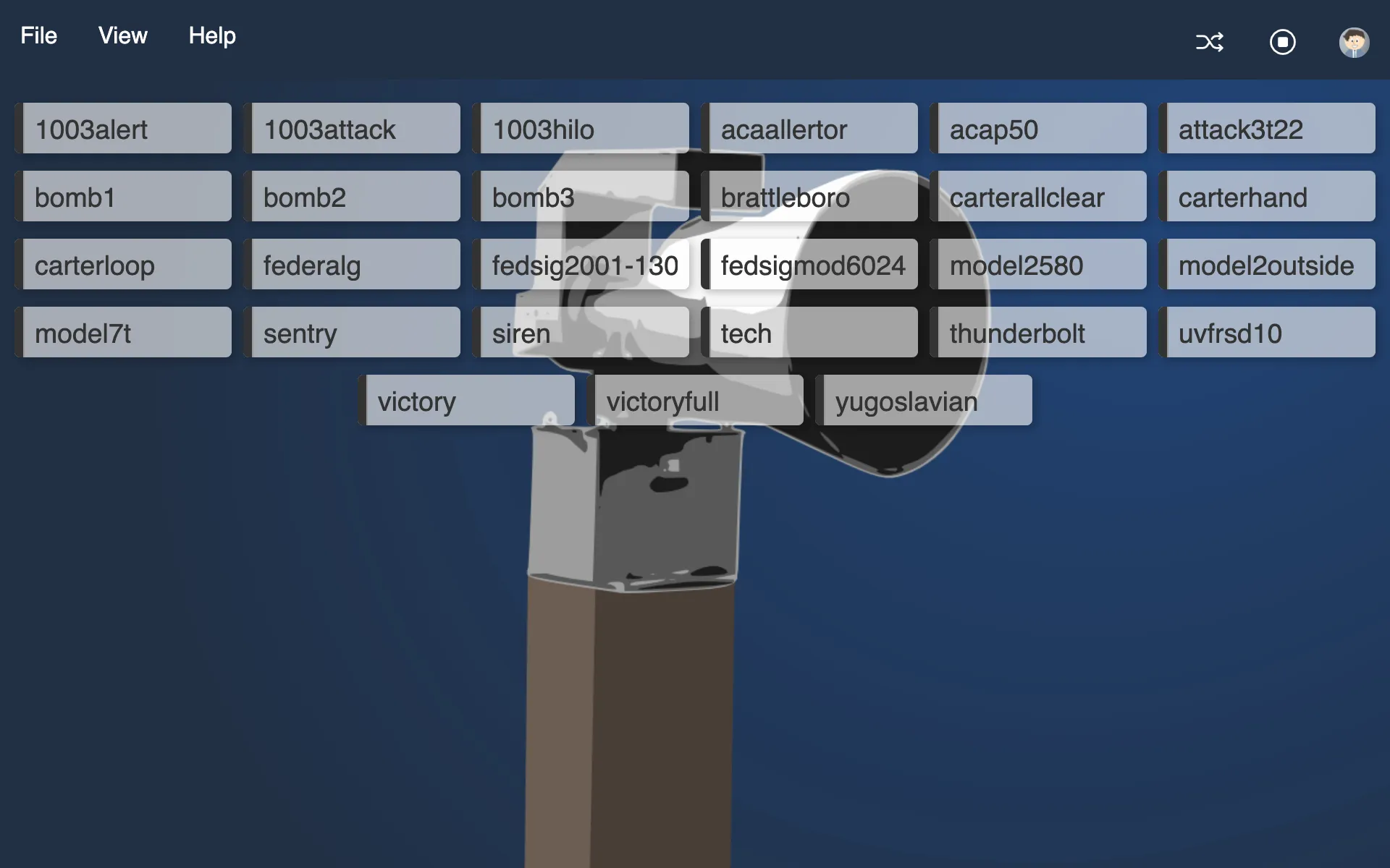 Air Raid Siren Soundboard | Indus Appstore | Screenshot