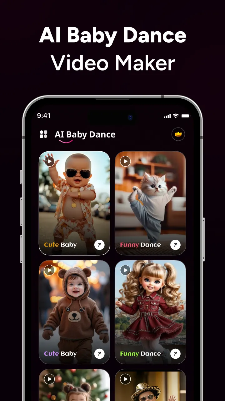 Baby Dance Video - AI Dance | Indus Appstore | Screenshot