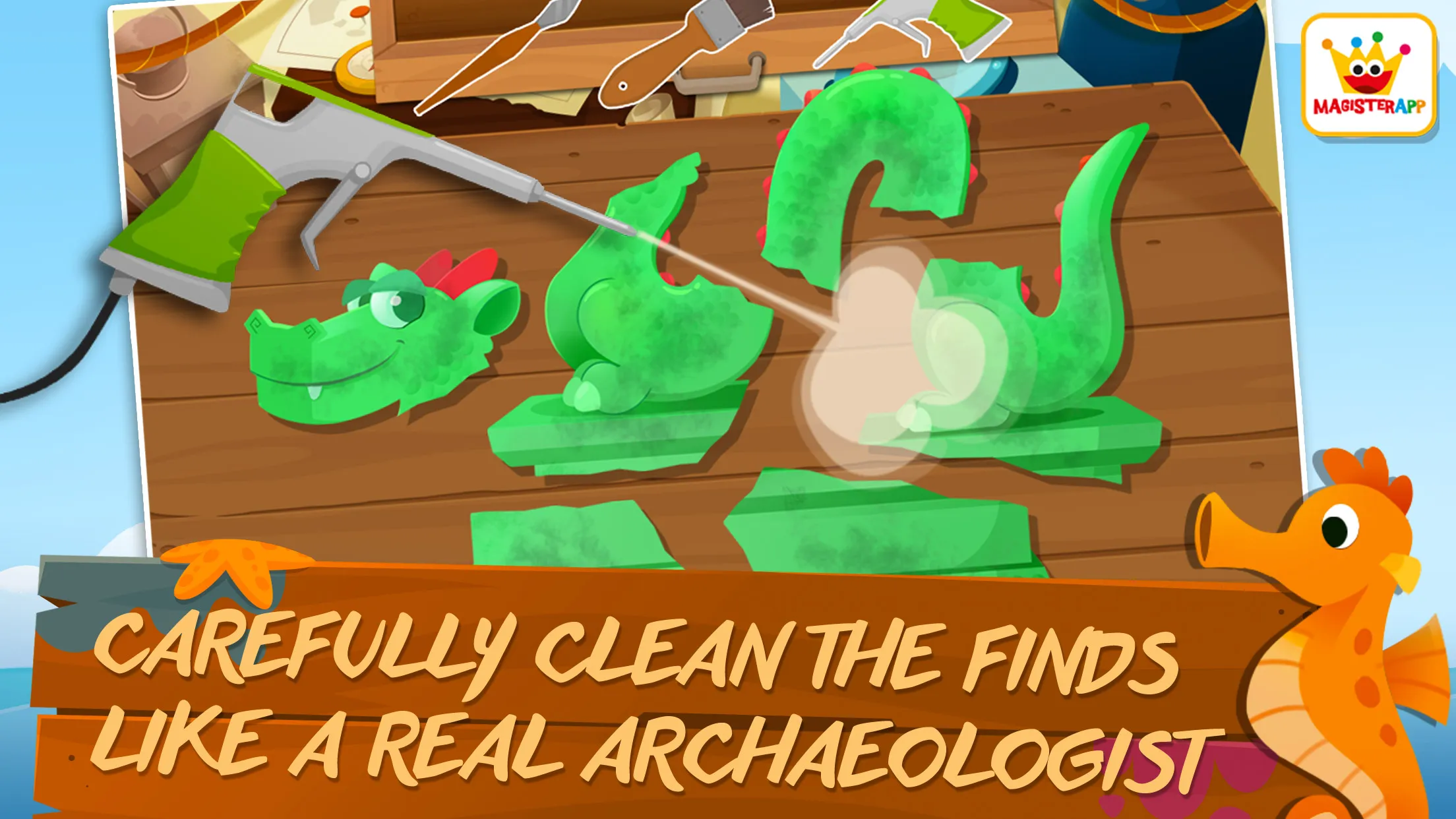 Archaeologist Deep Blue - Kids | Indus Appstore | Screenshot