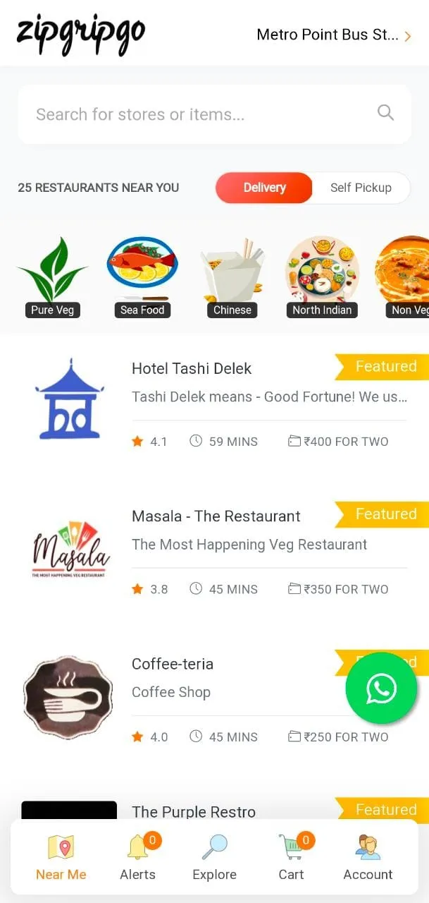 ZipGripGo-FoodDelivery Gangtok | Indus Appstore | Screenshot