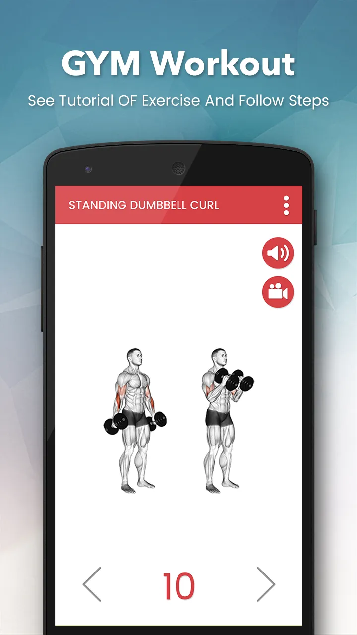 Gym Coach - Workouts & Fitness | Indus Appstore | Screenshot