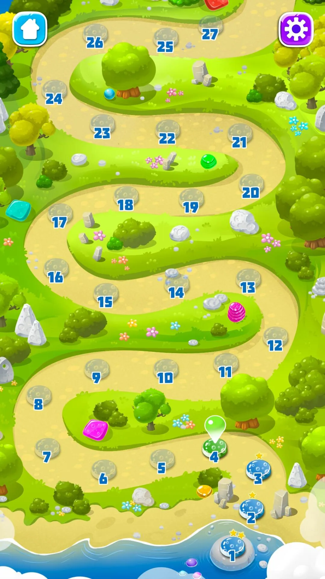 Puzzle game: Stone Crusher | Indus Appstore | Screenshot