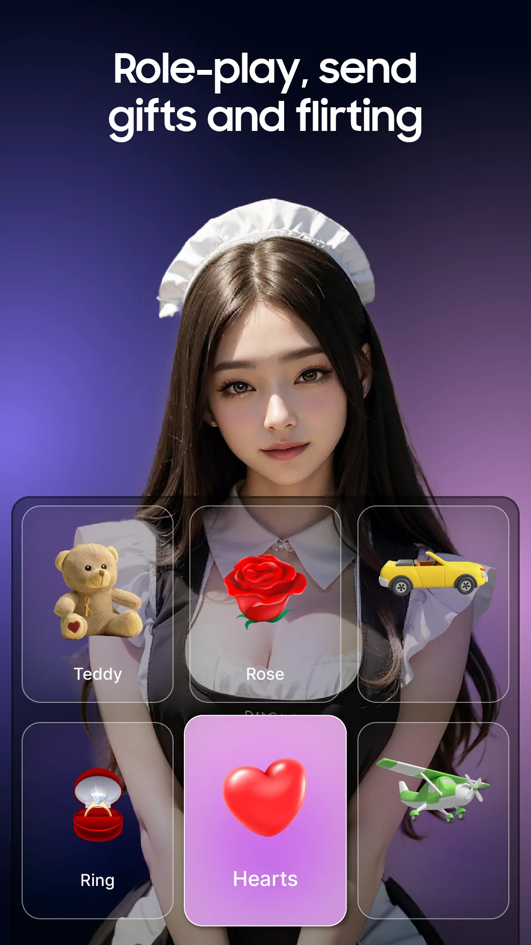 AIGirl: AI Girlfriend, AI Chat | Indus Appstore | Screenshot