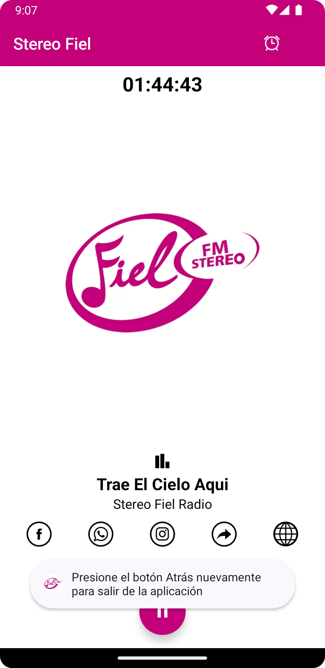 Stereo Fiel Radio | Indus Appstore | Screenshot