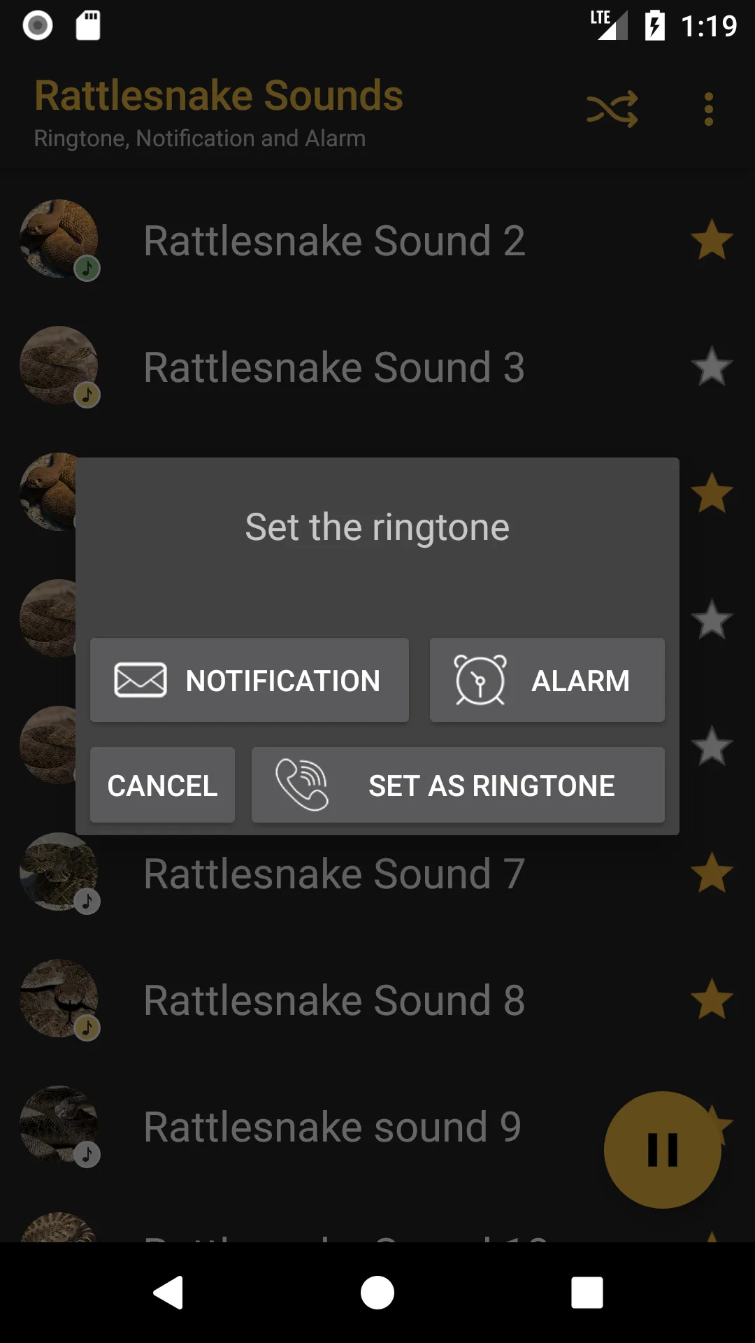 Rattlesnake Sounds | Indus Appstore | Screenshot