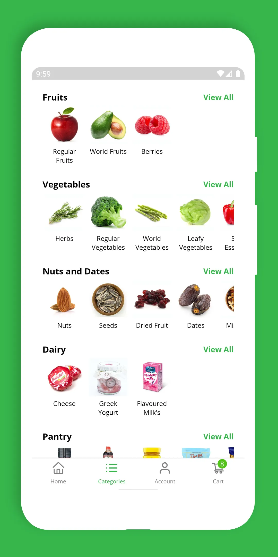 Fresh Basket - Online Grocery | Indus Appstore | Screenshot