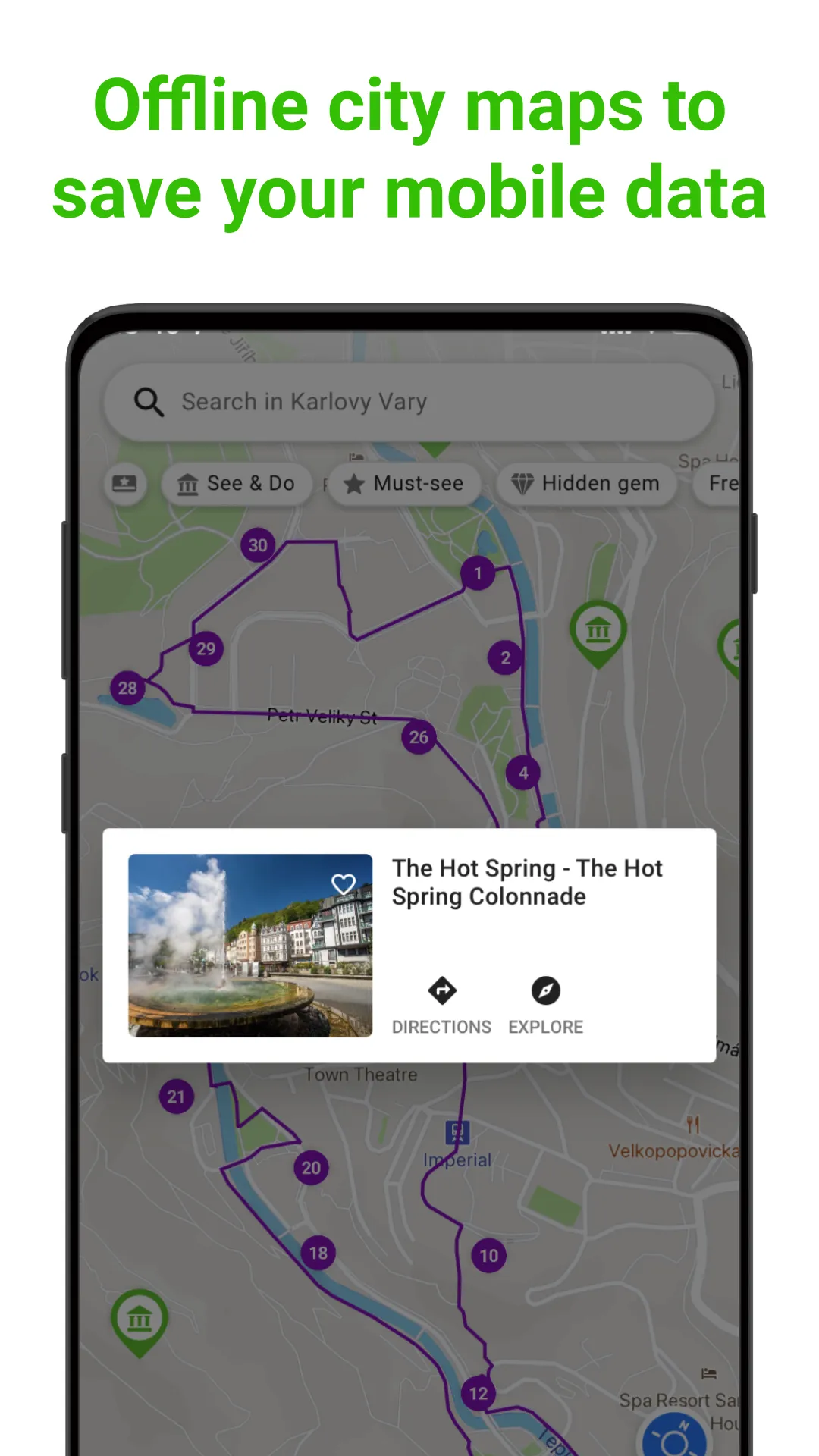 Karlovy Vary SmartGuide | Indus Appstore | Screenshot