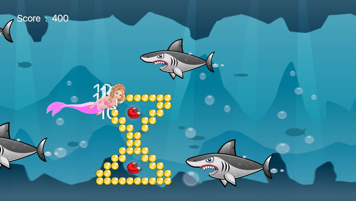 Shark Dash Mermaid | Indus Appstore | Screenshot