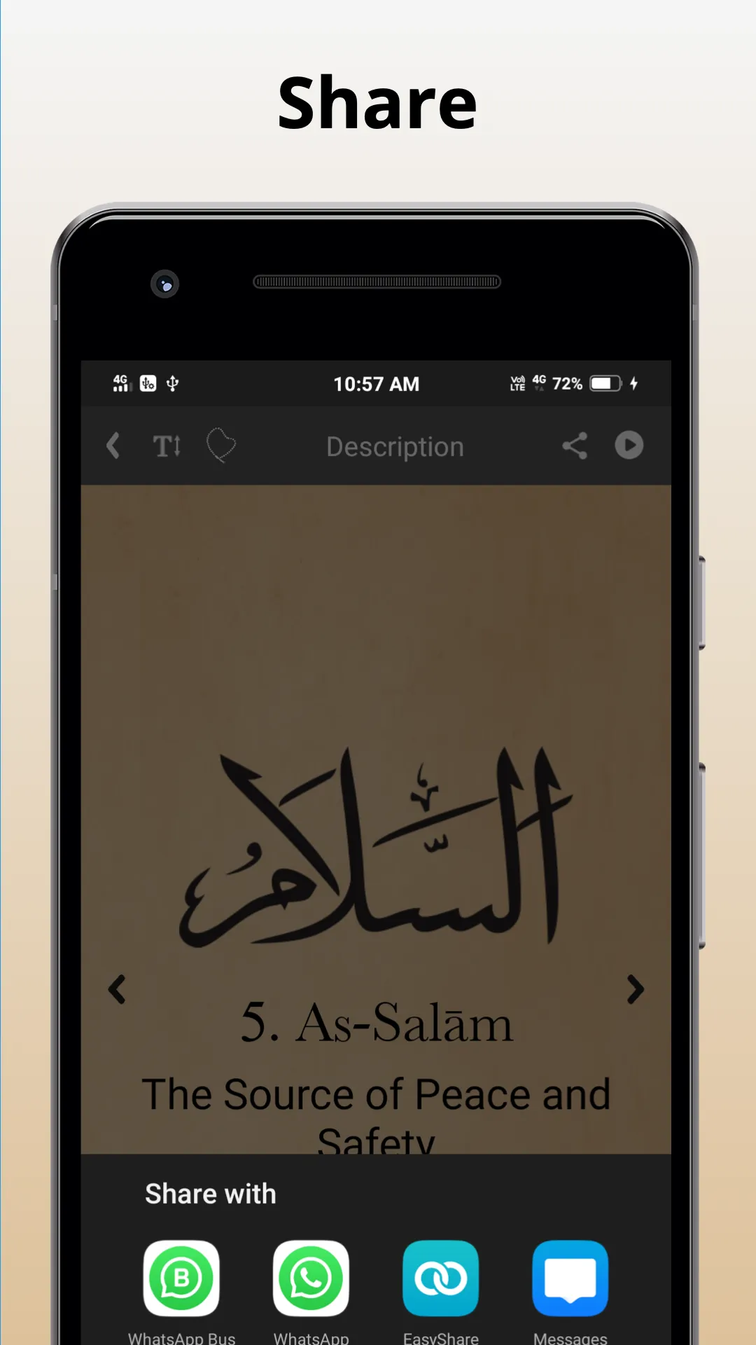 99 Names of Allah Islam Audio | Indus Appstore | Screenshot