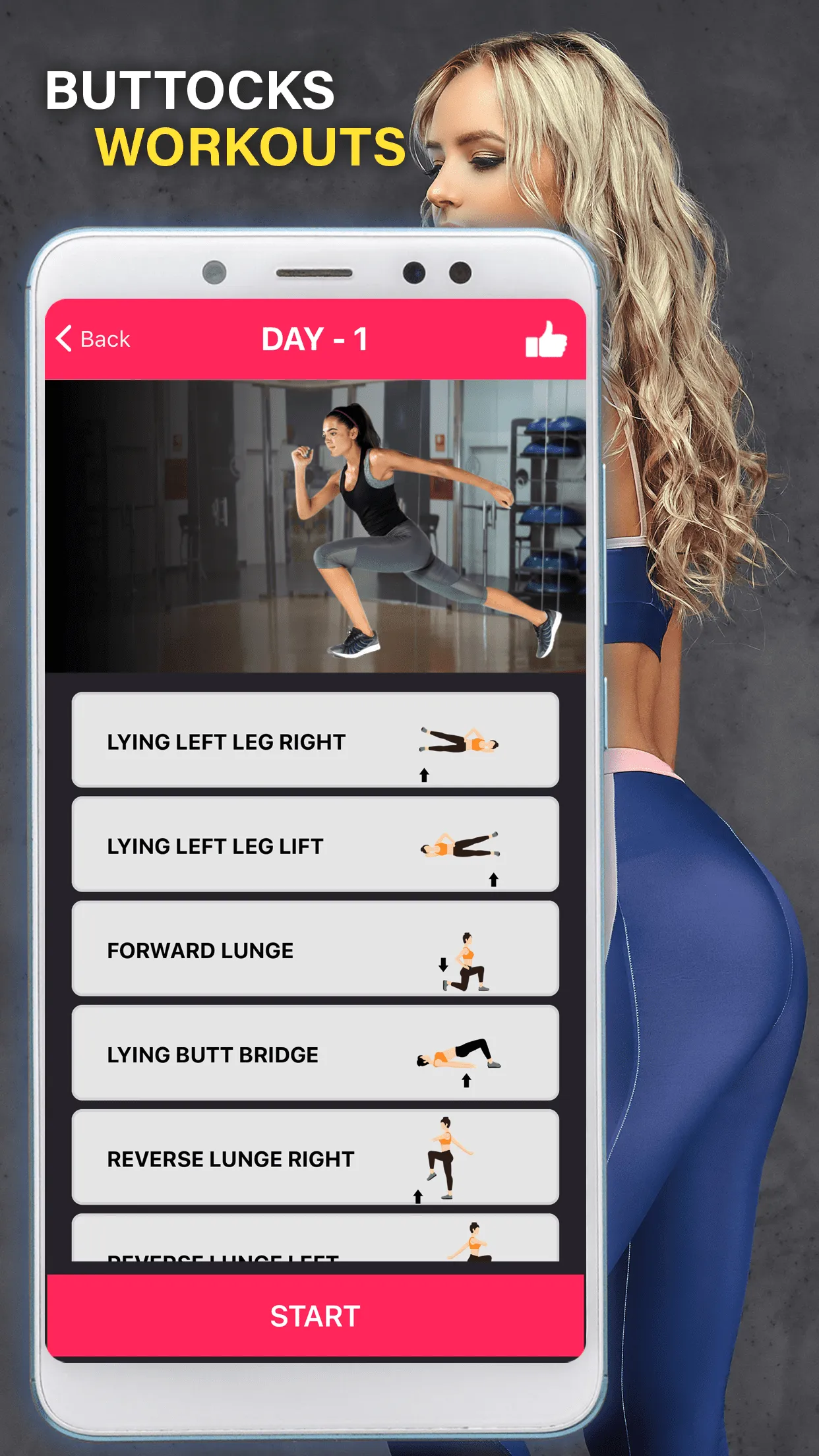 Butt Legs Workout for Buttocks | Indus Appstore | Screenshot