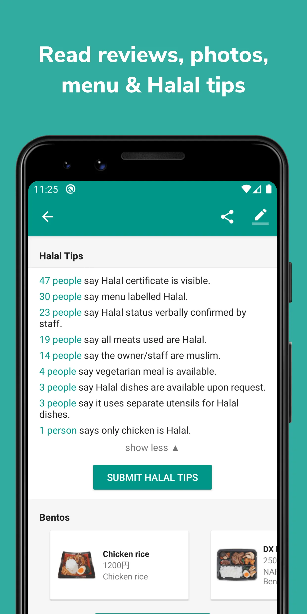 Halal Navi - Restaurant Mosque | Indus Appstore | Screenshot