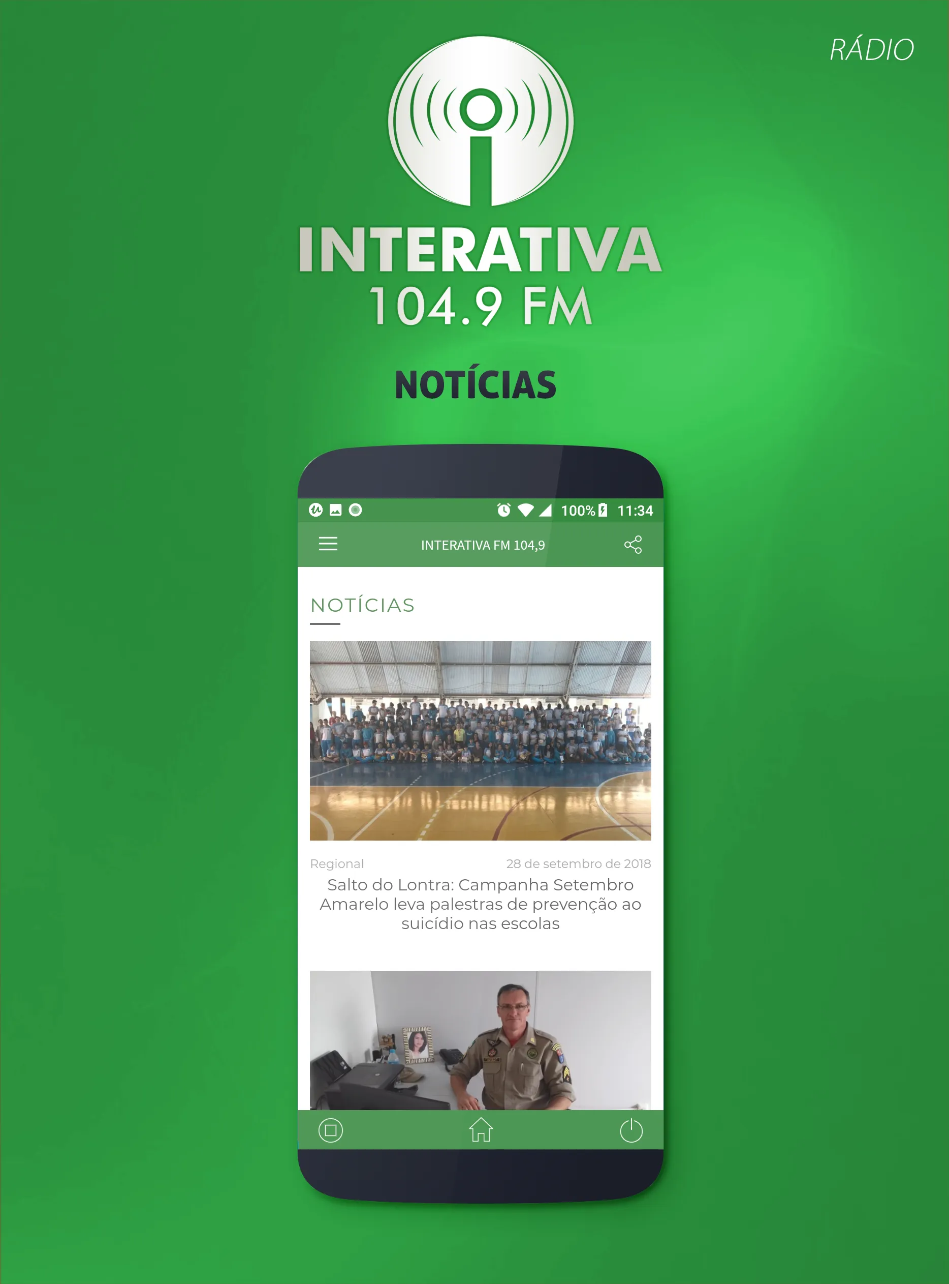 Interativa FM Capitão | Indus Appstore | Screenshot