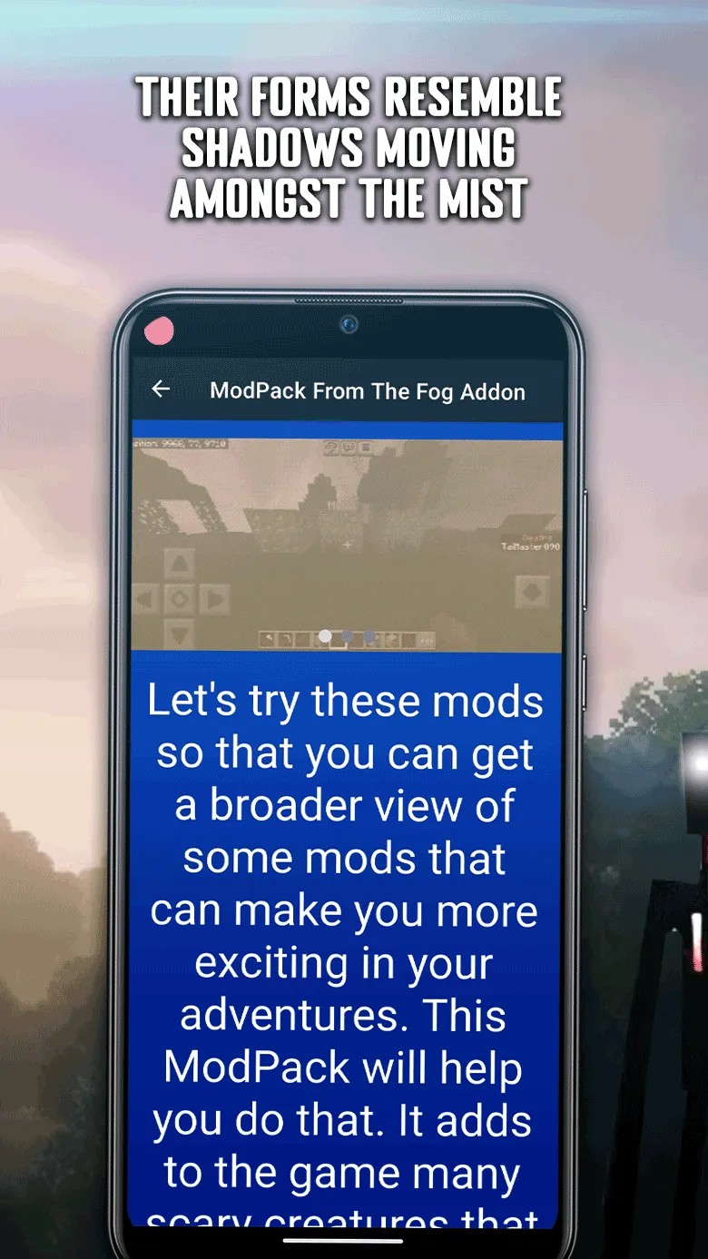 From the Fog Map for MCPE | Indus Appstore | Screenshot