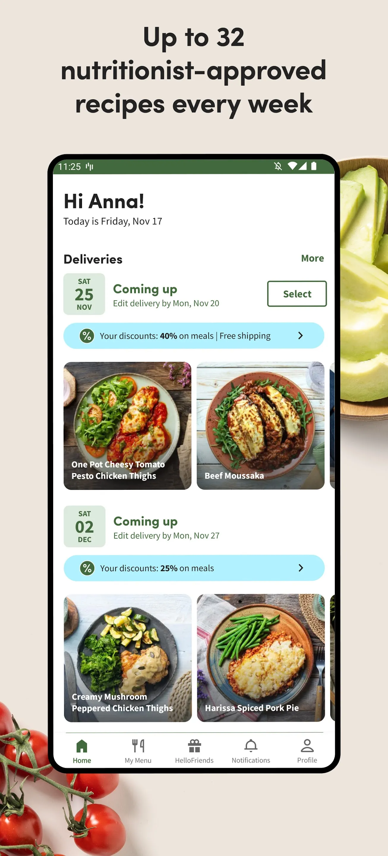 Green Chef: Healthy Recipes | Indus Appstore | Screenshot