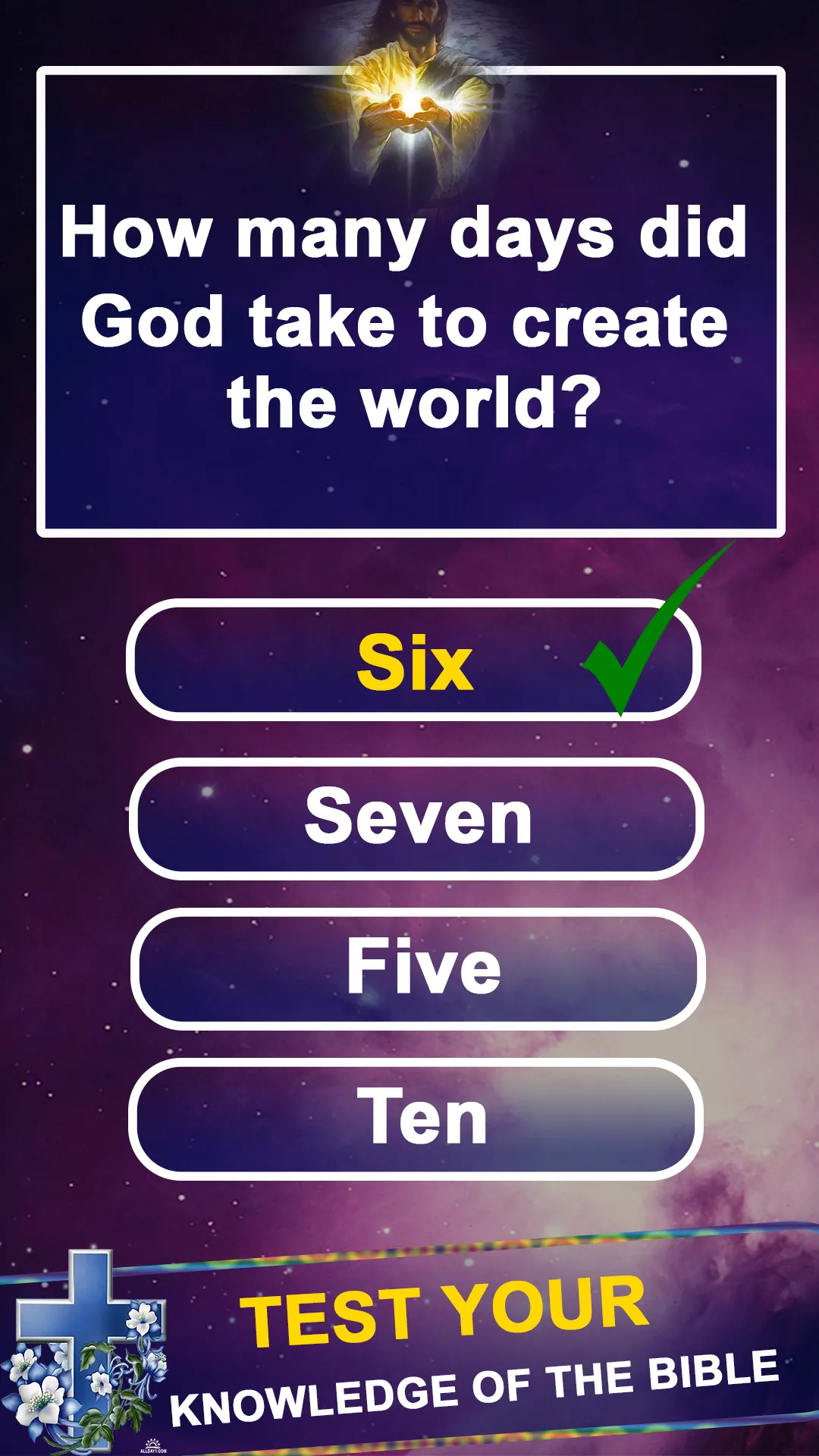 Bible Trivia Quiz Game | Indus Appstore | Screenshot