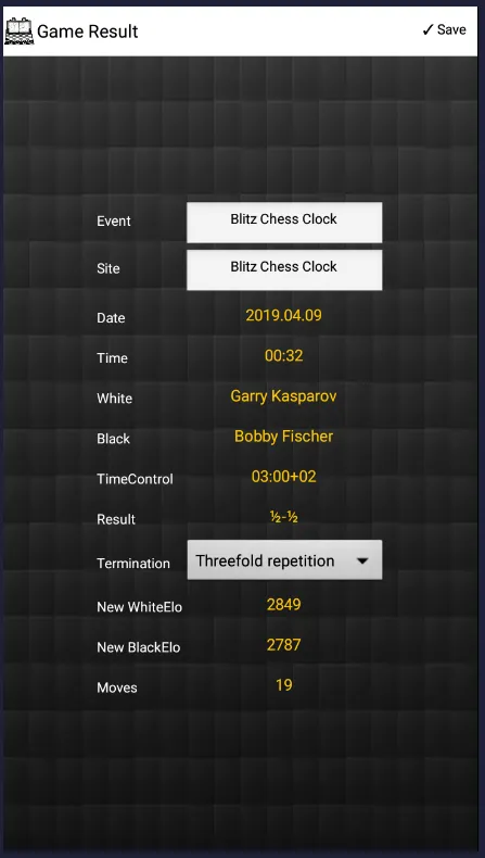 Blitz Chess Clock Free | Indus Appstore | Screenshot