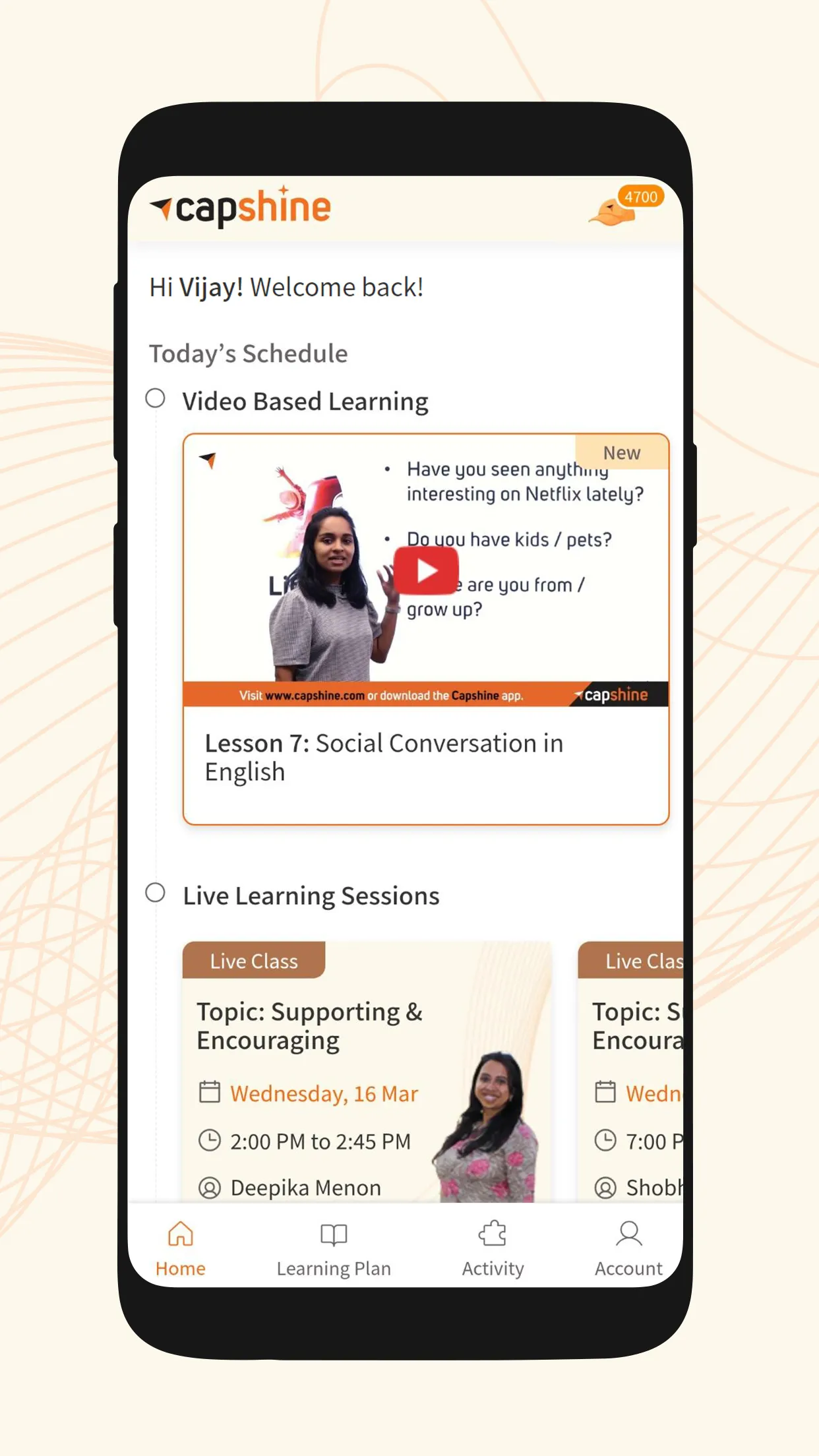 Capshine Live English Learning | Indus Appstore | Screenshot