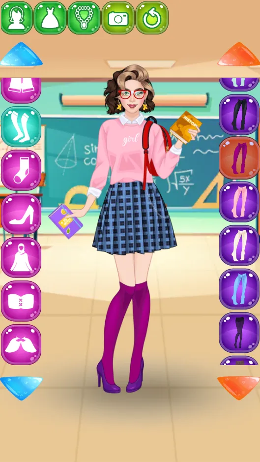 Student girl dress up | Indus Appstore | Screenshot