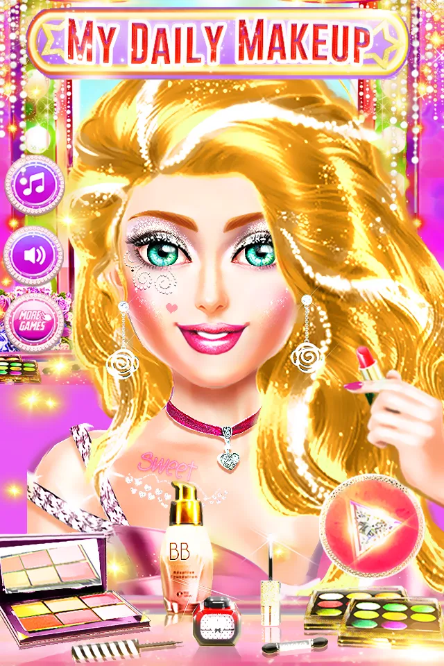 My Daily Makeup - Fashion Game | Indus Appstore | Screenshot