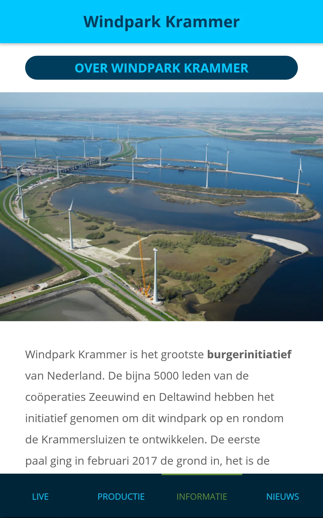 Windpark Krammer | Indus Appstore | Screenshot