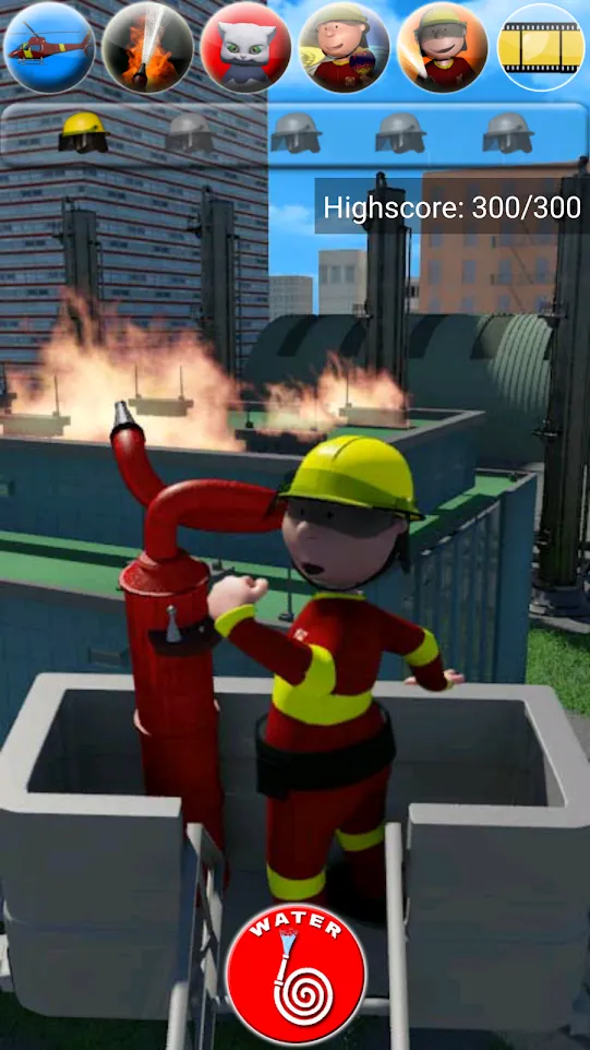 Talking Max the Firefighter | Indus Appstore | Screenshot