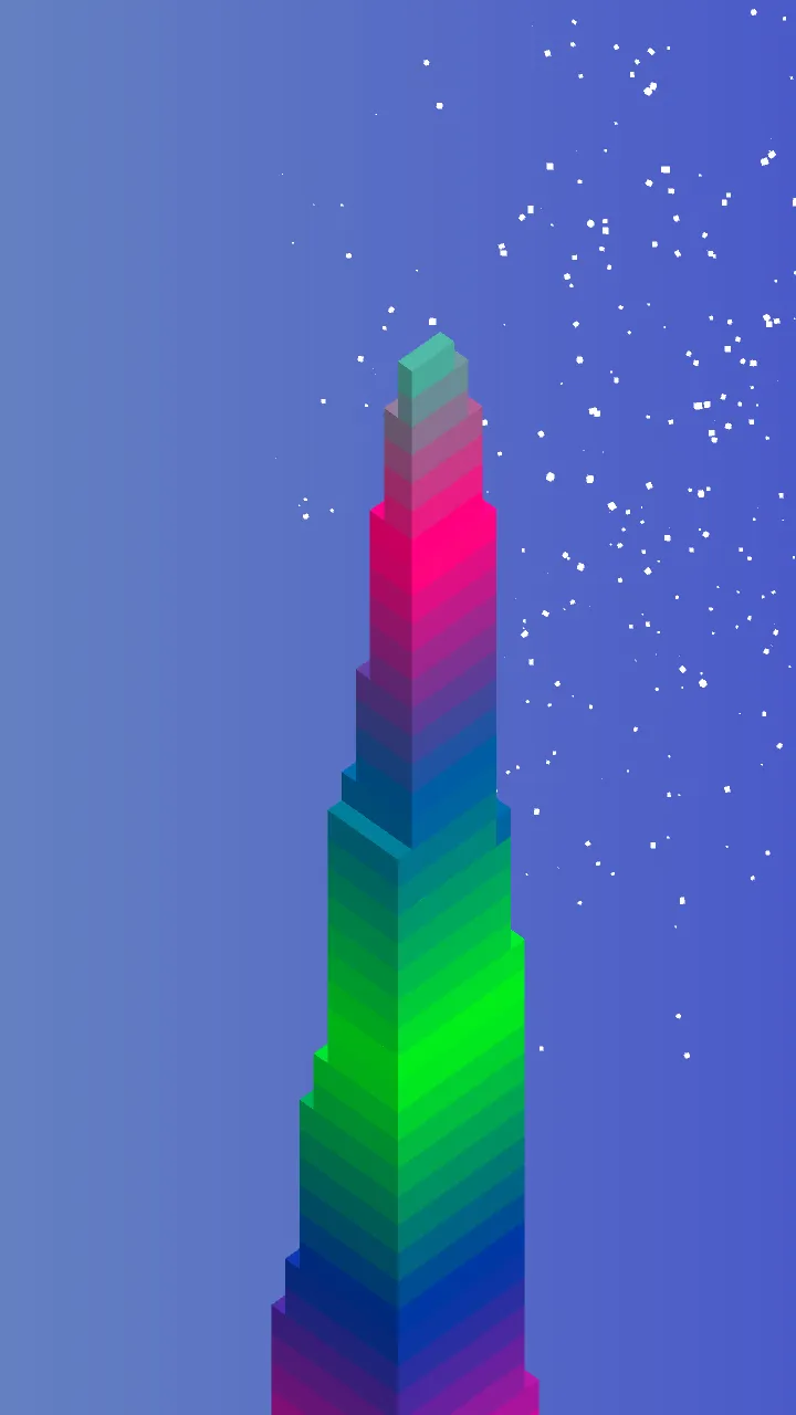 Rainbow Tower Builder | Indus Appstore | Screenshot