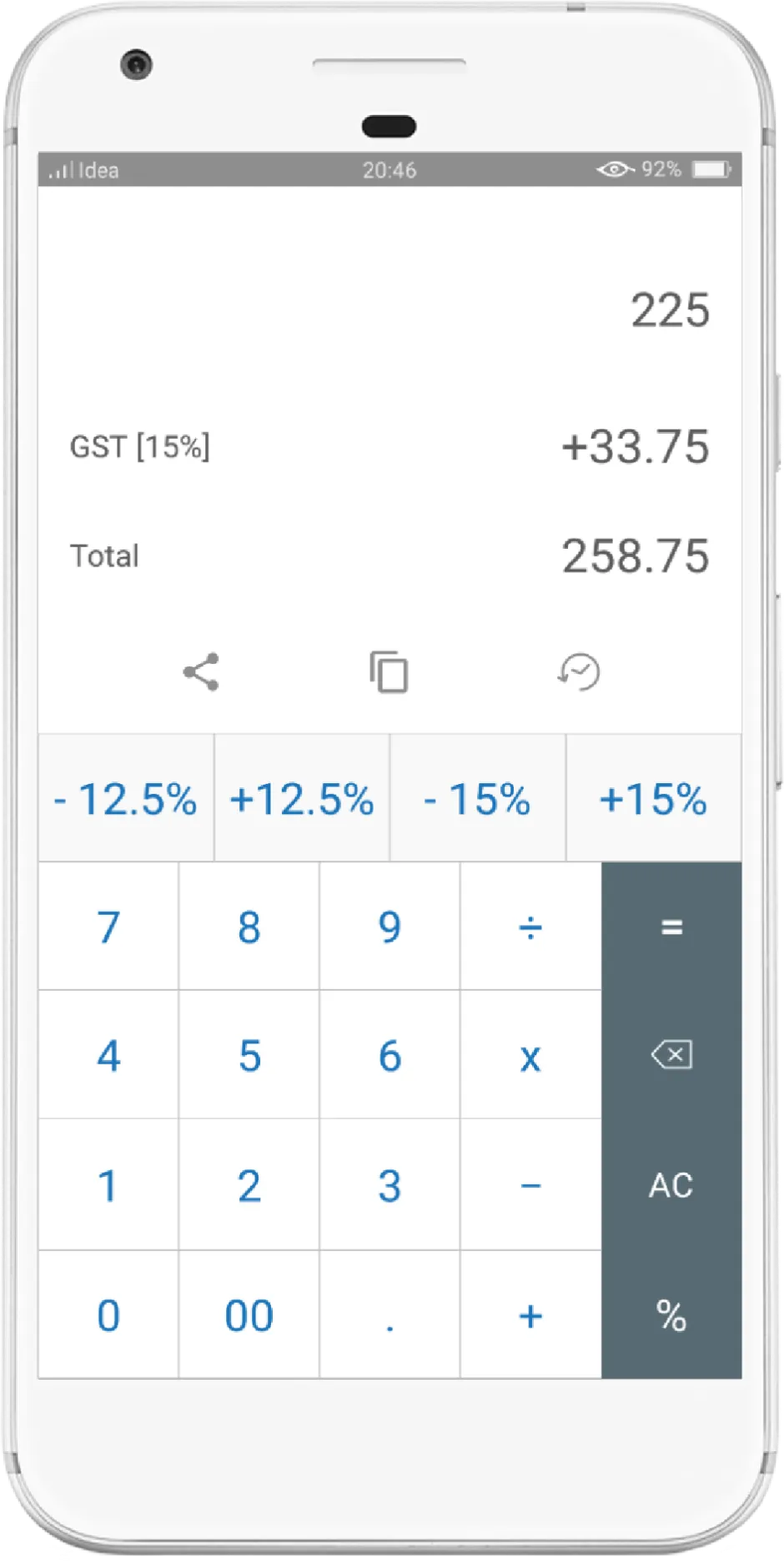 GST Calculator (New Zealand) | Indus Appstore | Screenshot