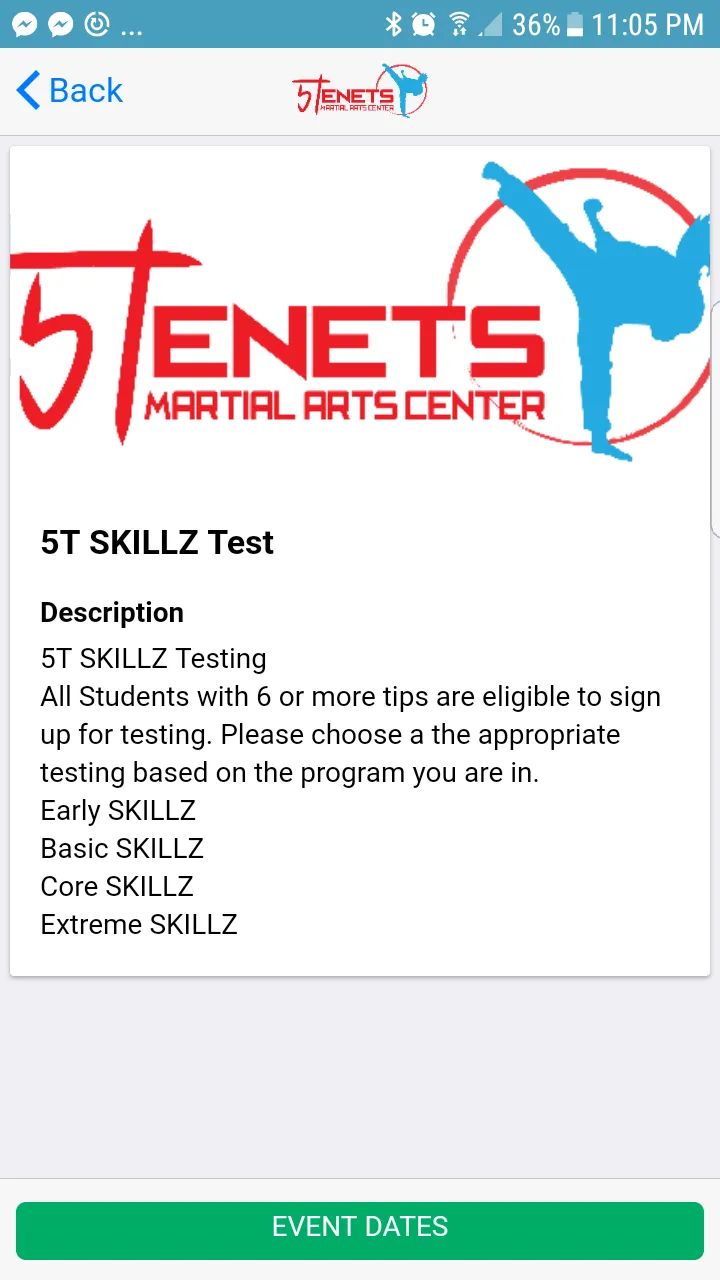 5T Martial Arts | Indus Appstore | Screenshot