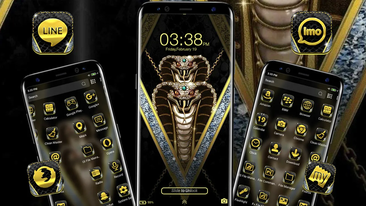 Diamond Cobra Theme | Indus Appstore | Screenshot