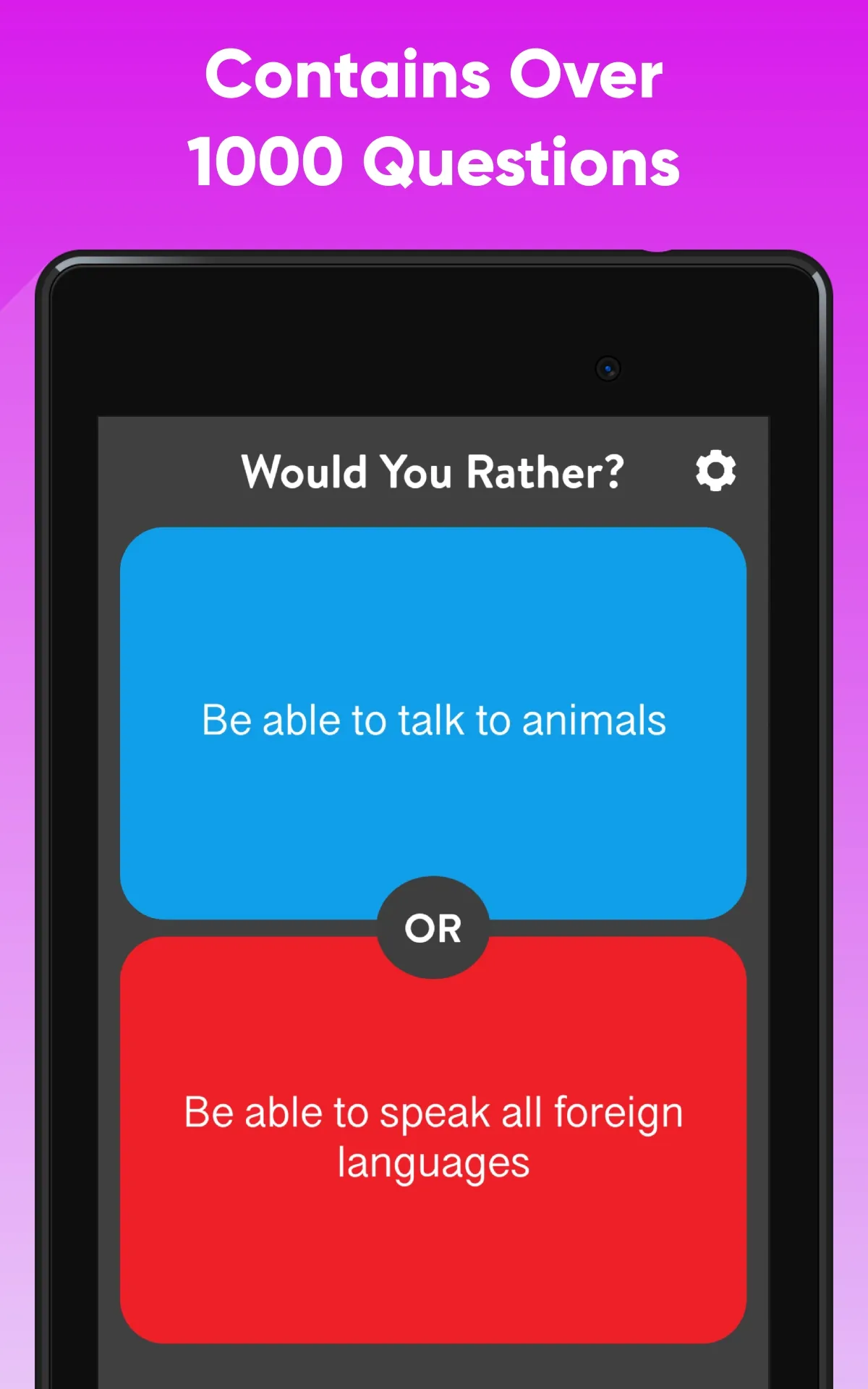 Would You Rather Choose? | Indus Appstore | Screenshot