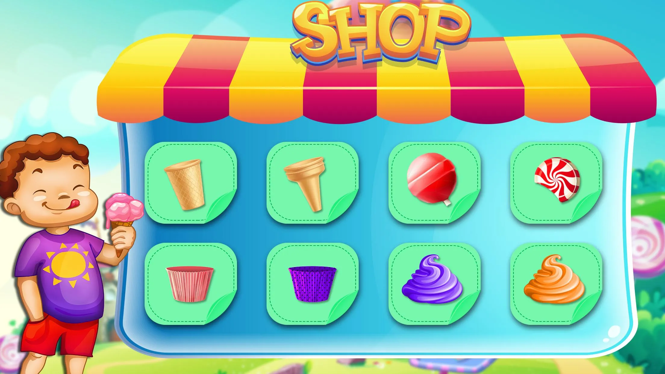 Ice Cream Cone Maker Factory | Indus Appstore | Screenshot