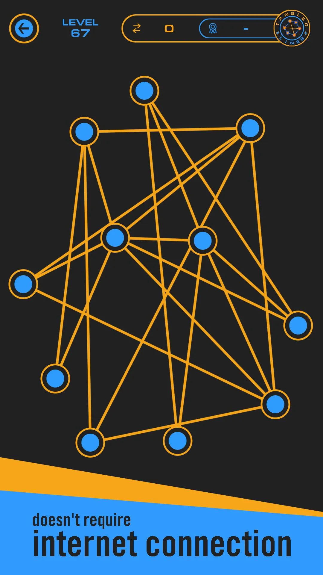 Tangled Lines | Indus Appstore | Screenshot