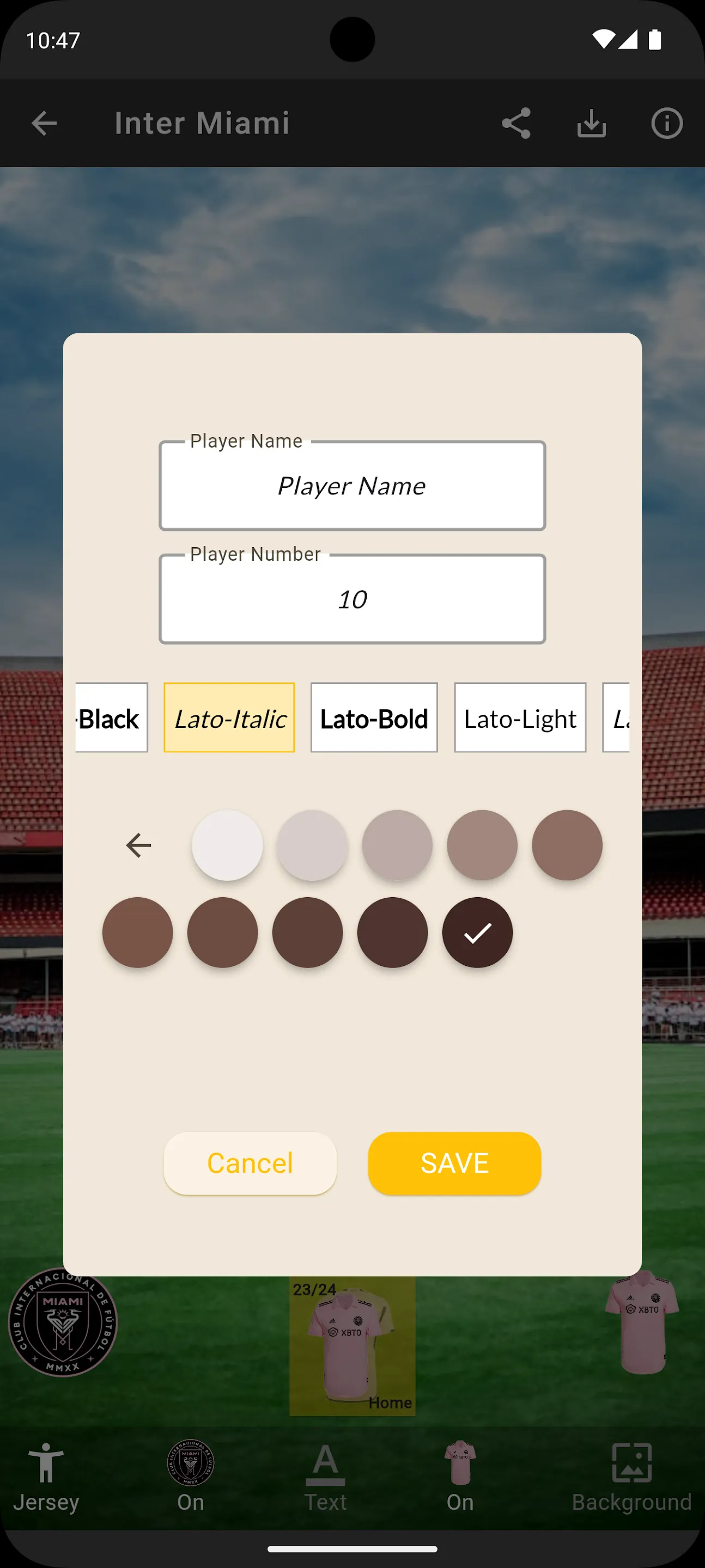 Football Jersey Maker | Indus Appstore | Screenshot